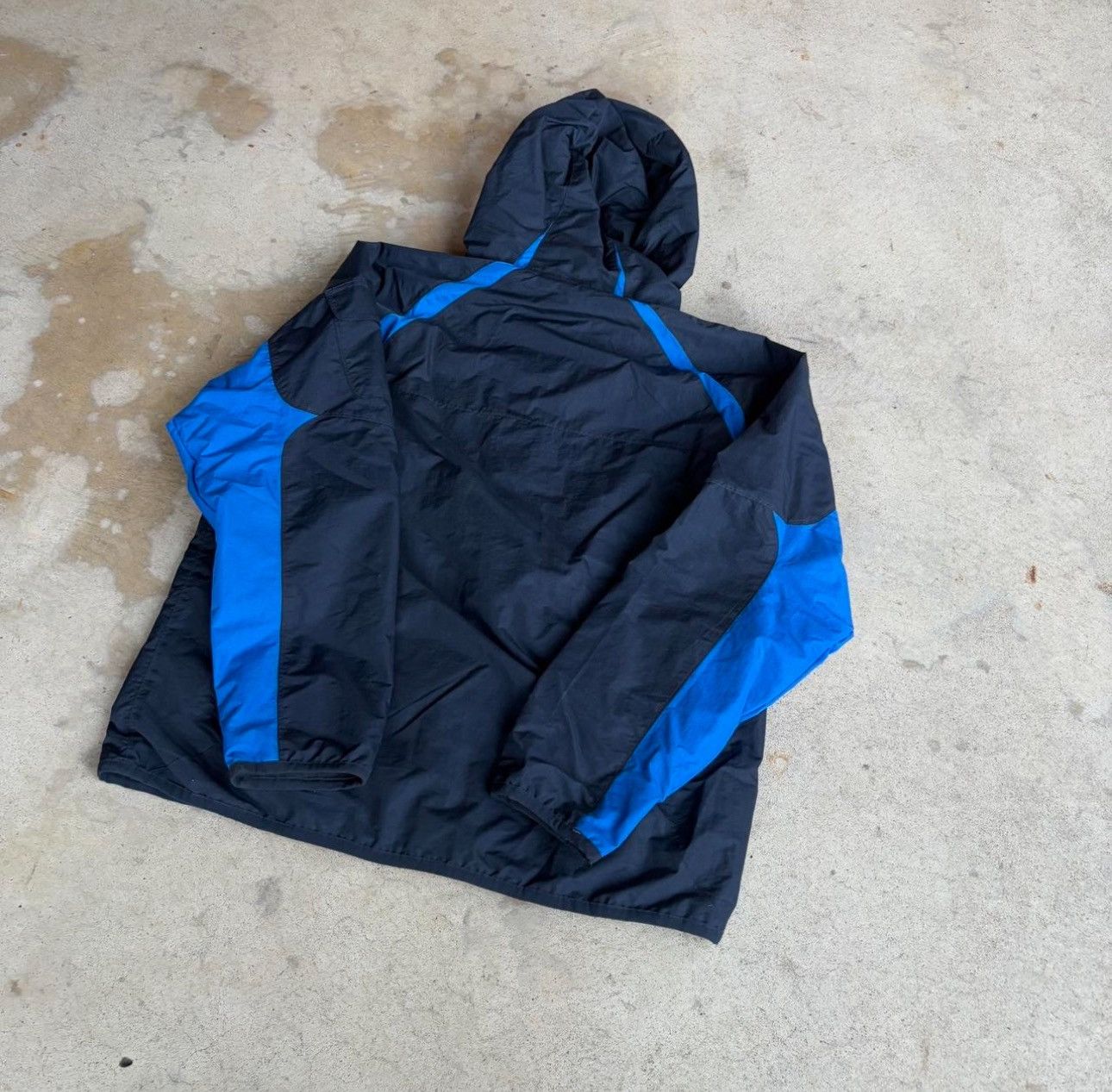 Nike Vintage reversible Nike black and blue jacket Size US XXL / EU 58 / 5 - 3 Thumbnail