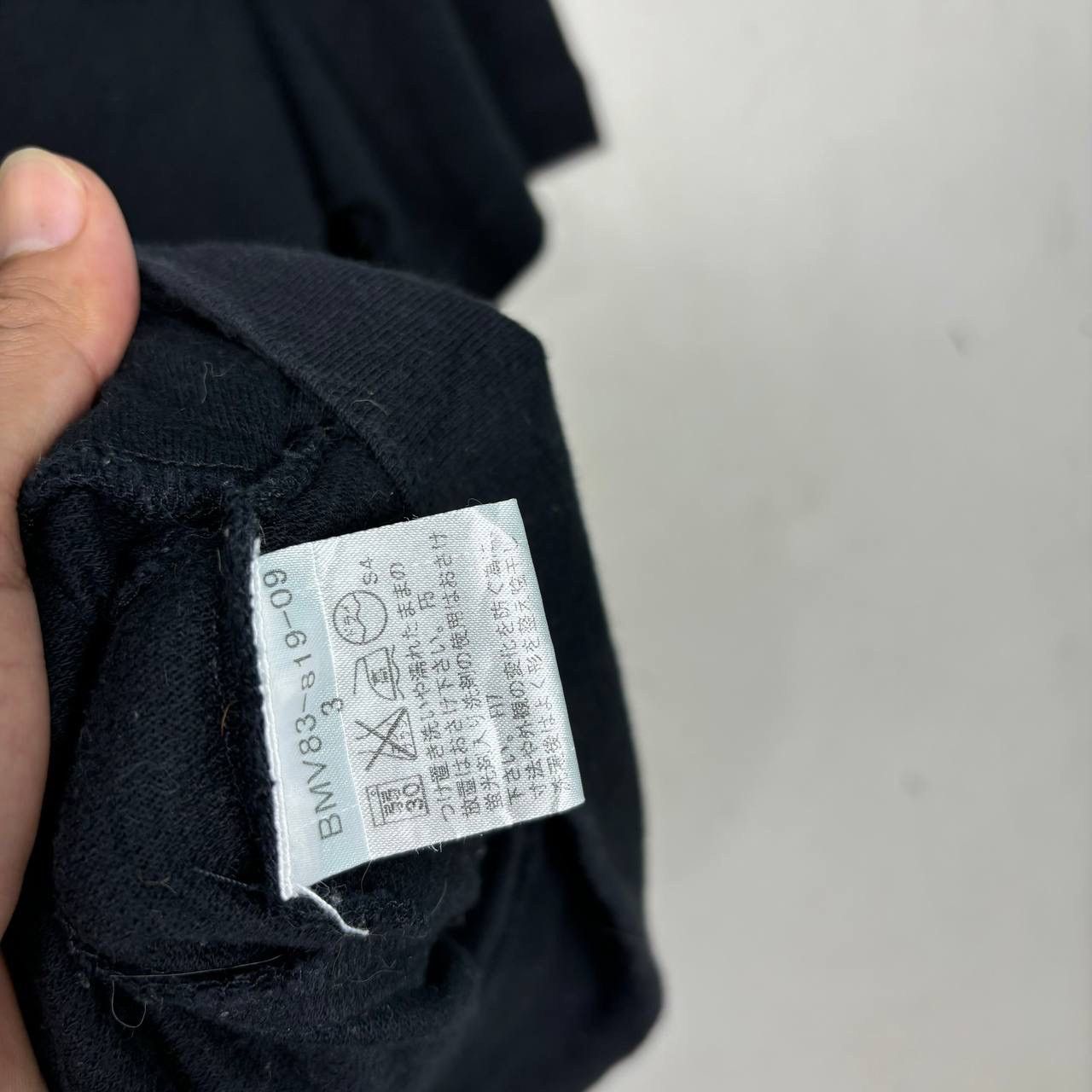 Burberry Burberry Black Label Zip Hoodie Short Sleeve Black M Y2K Size US M / EU 48-50 / 2 - 5 Thumbnail