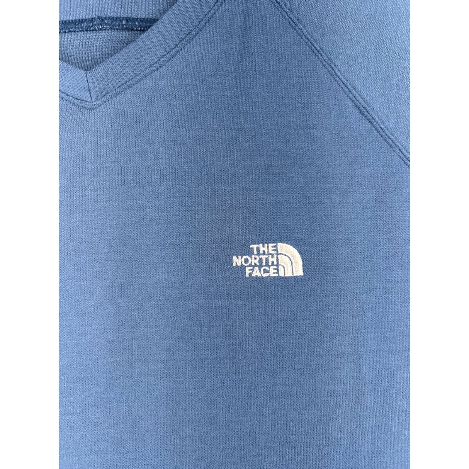 The North Face The North Face Shirt Men XL Blue Short Sleeve V-Neck Vaporwick Polyester Logo All Seasons Breathable Mens Size US XL / EU 56 / 4 - 6 Thumbnail