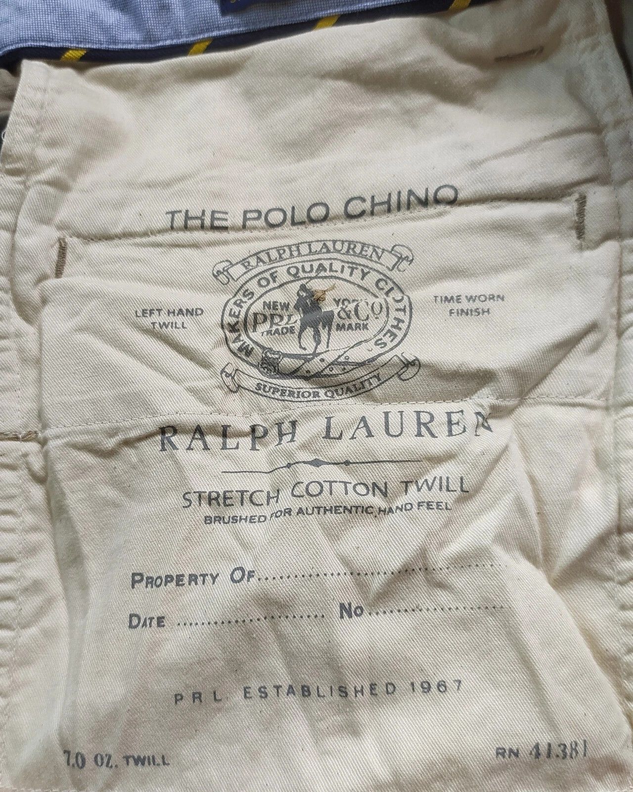 Polo Ralph Lauren Polo Ralph Lauren Stretch Straight Fit Chino Pant FTP 0156 Size US 30 / EU 46 - 7 Thumbnail