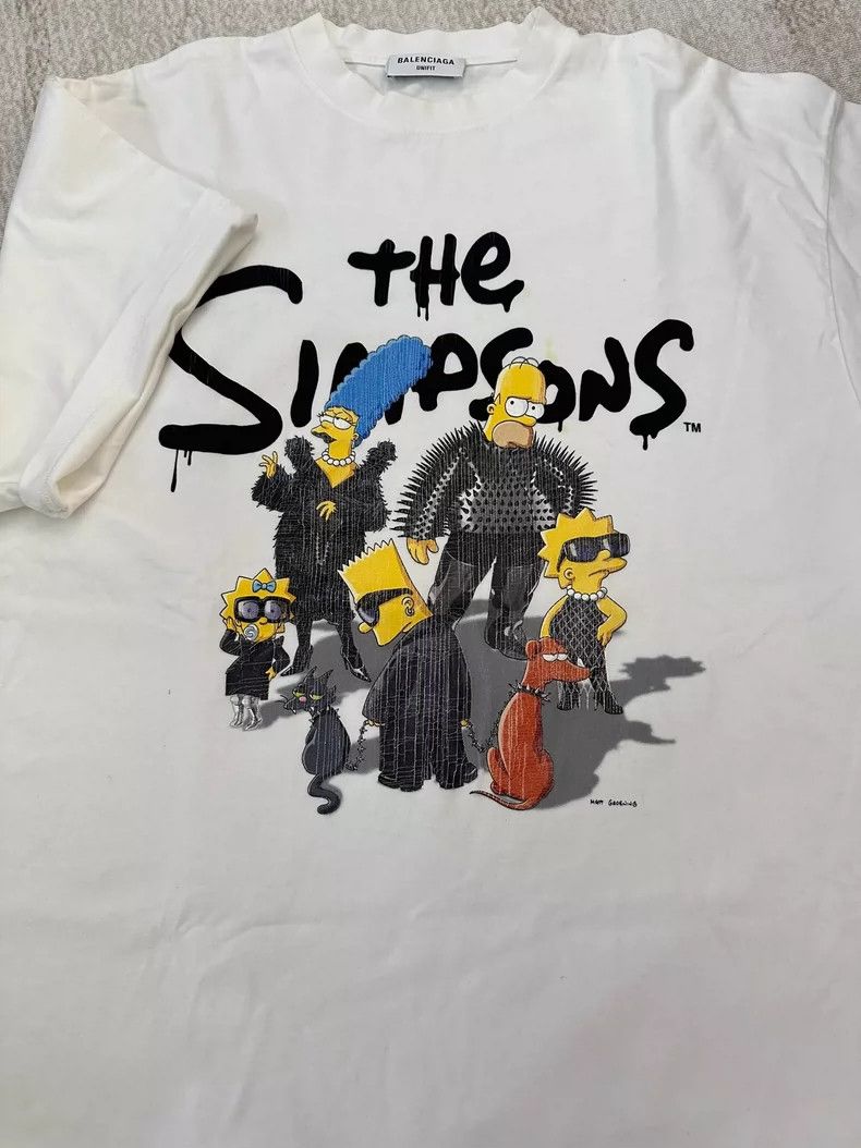 Balenciaga Balenciaga White L size Simpson collaboration Size US L / EU 52-54 / 3 - 1 Thumbnail