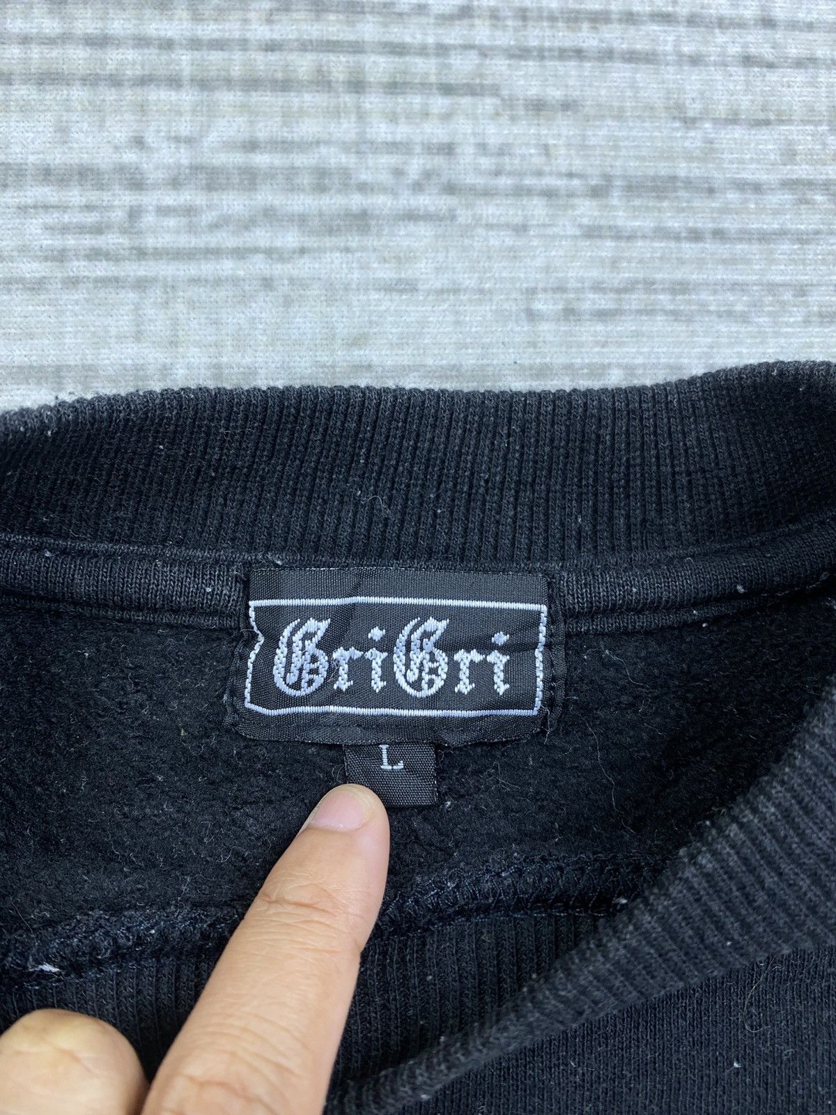 Designer × Vintage Vintage Gri Gri Japanese Brand Backhit Sweatshirt Size US M / EU 48-50 / 2 - 6 Thumbnail