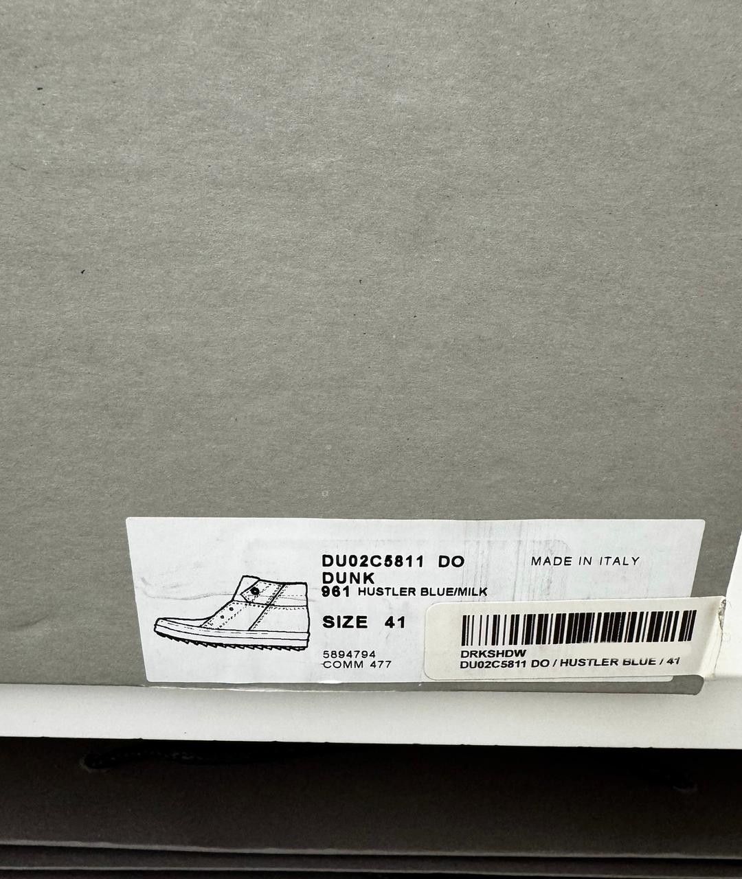 Rick Owens Drkshdw DRKSHDW DUNK Size US 8 / EU 41 - 6 Thumbnail