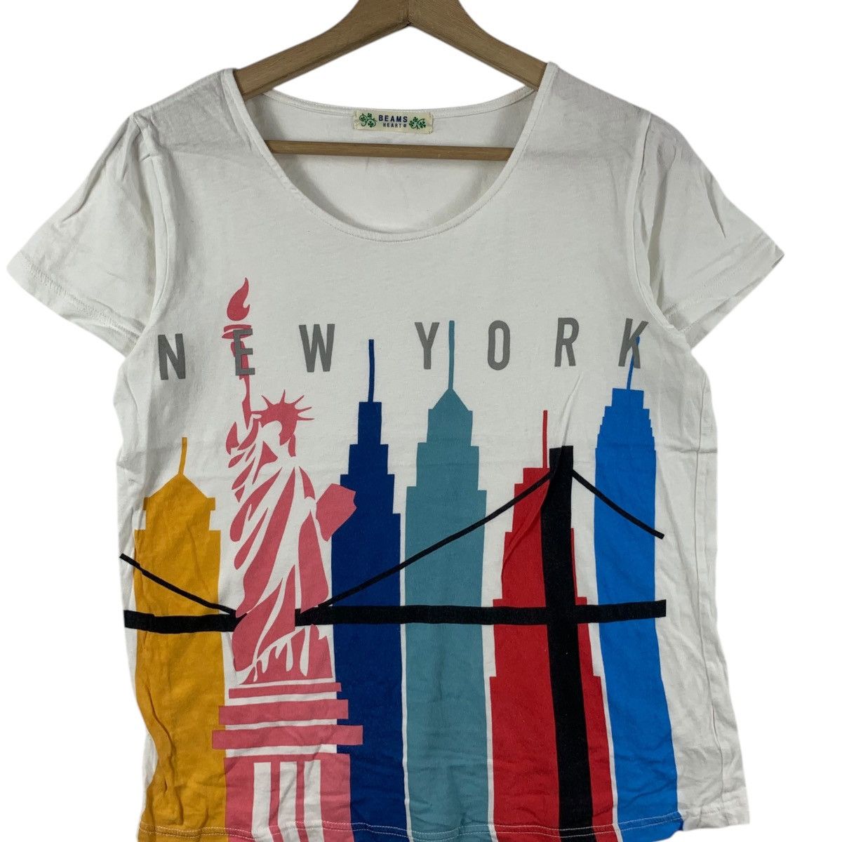 Beams Plus BEAMS PLUS HEART Collection New York Illustration Tee Size S / US 4 / IT 40 - 3 Thumbnail