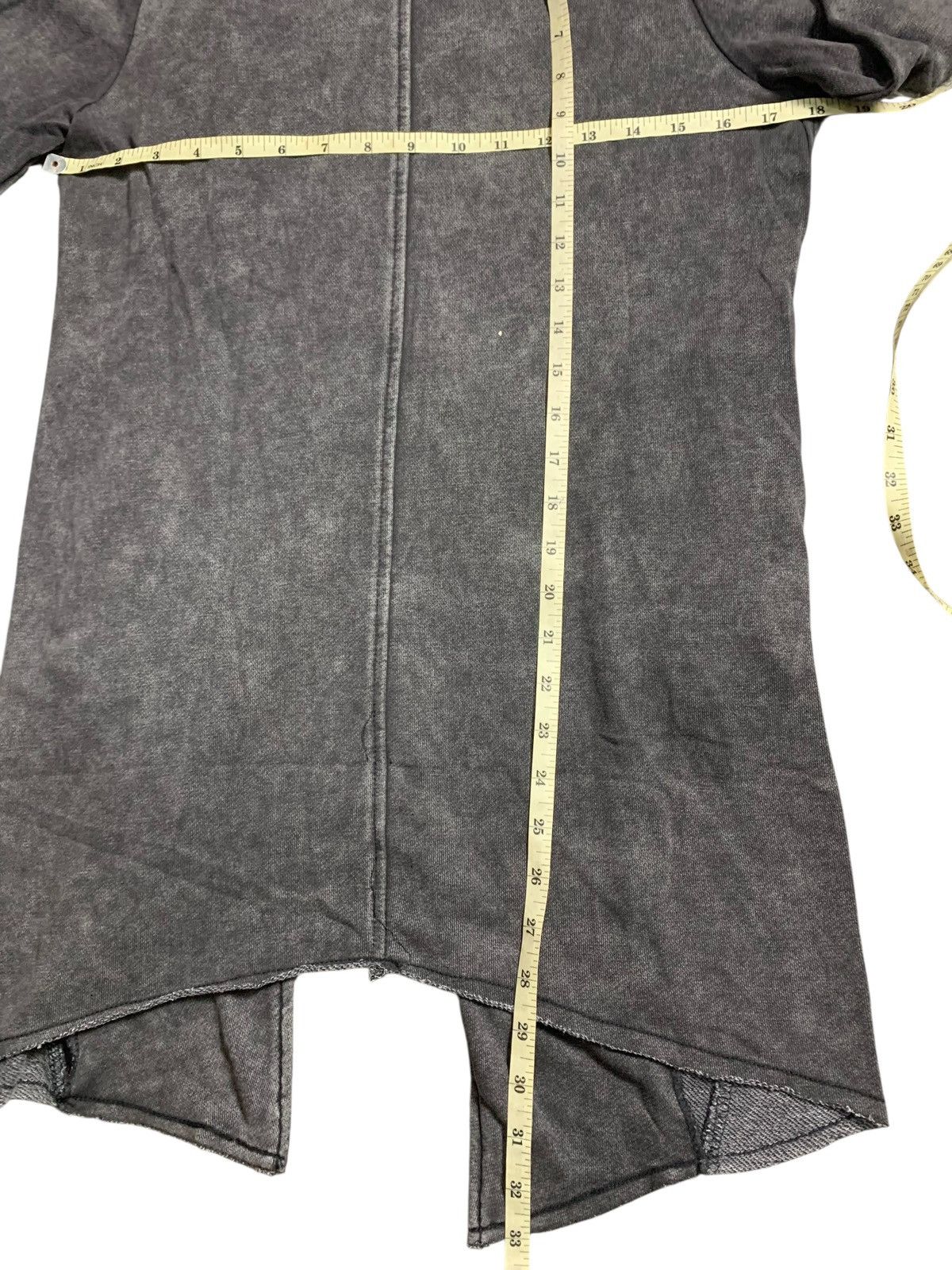 Le Grande Bleu (L.G.B.) OzzCroce ASSYMETRICAL BLACK FUR ZIP HOODIE IFSIX LGB STYLE Size US S / EU 44-46 / 1 - 4 Thumbnail