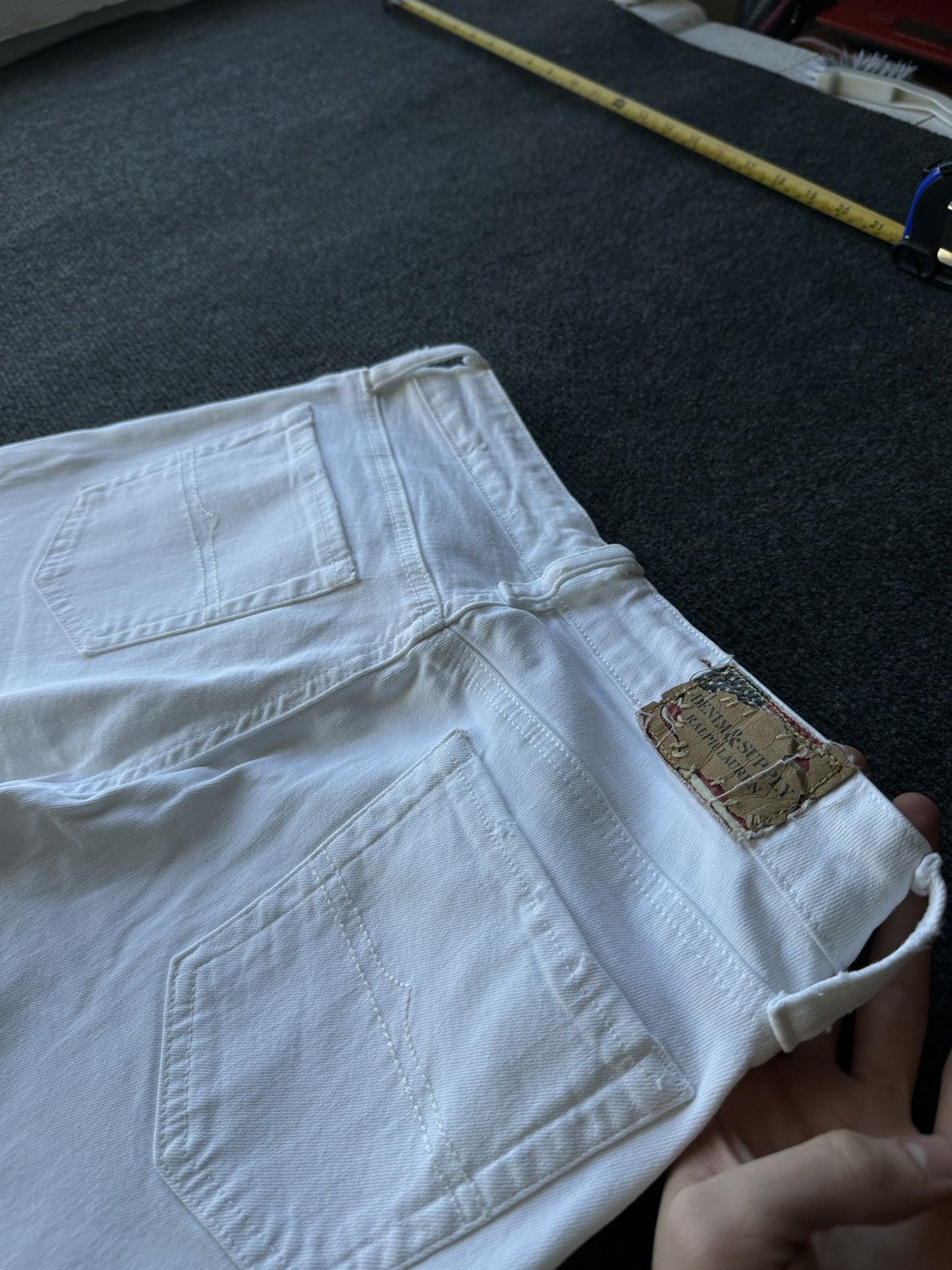 Denim & Supply Ralph Lauren 🚨RARE DENIM SUPPLY RALPH LAUREN WOMEN DENIM JEANS FLAG LOGO Size 26" / US 2 / IT 38 - 9 Thumbnail