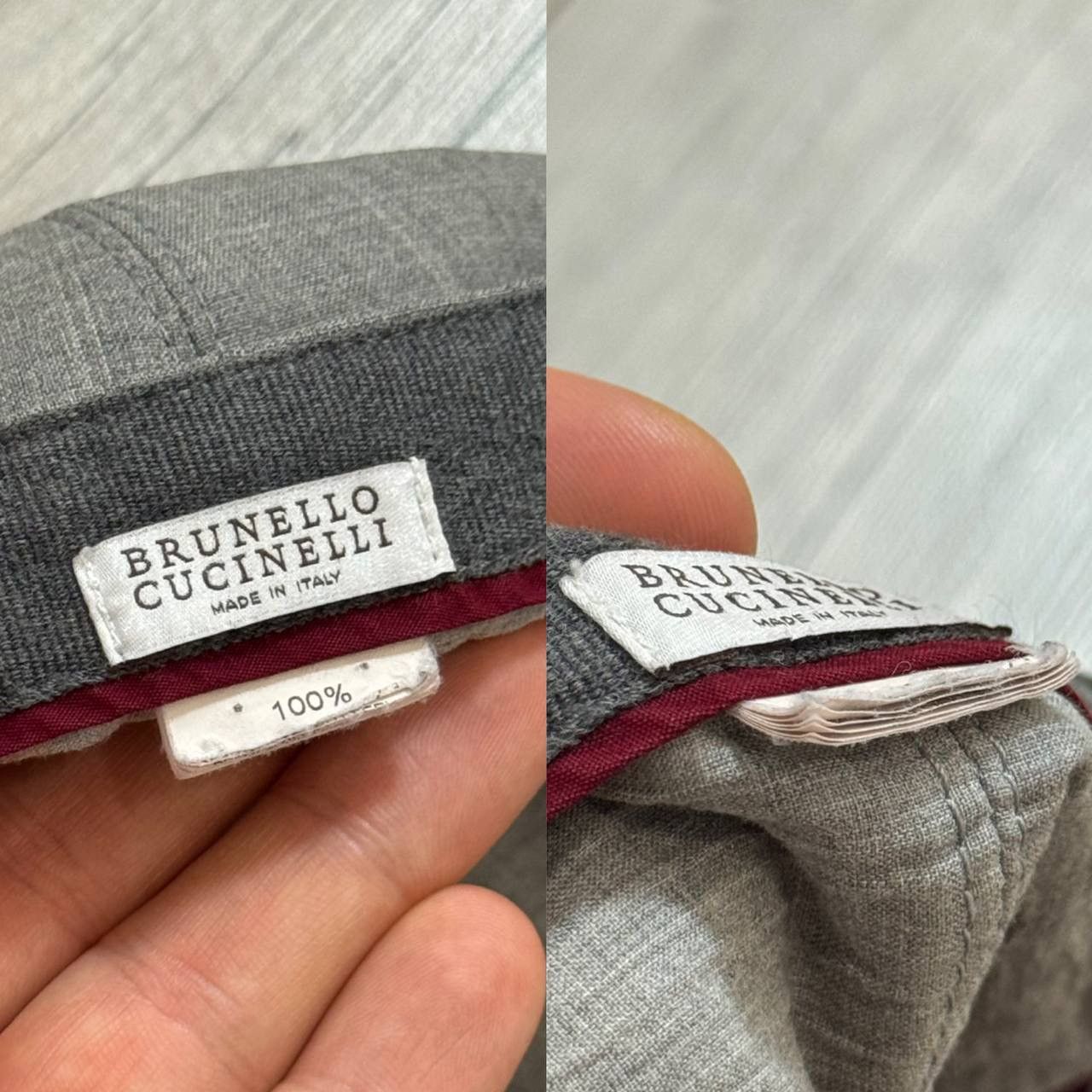 Brunello Cucinelli Brunello Cucinelli Baseball Cap Leather Strap Size ONE SIZE - 8 Thumbnail