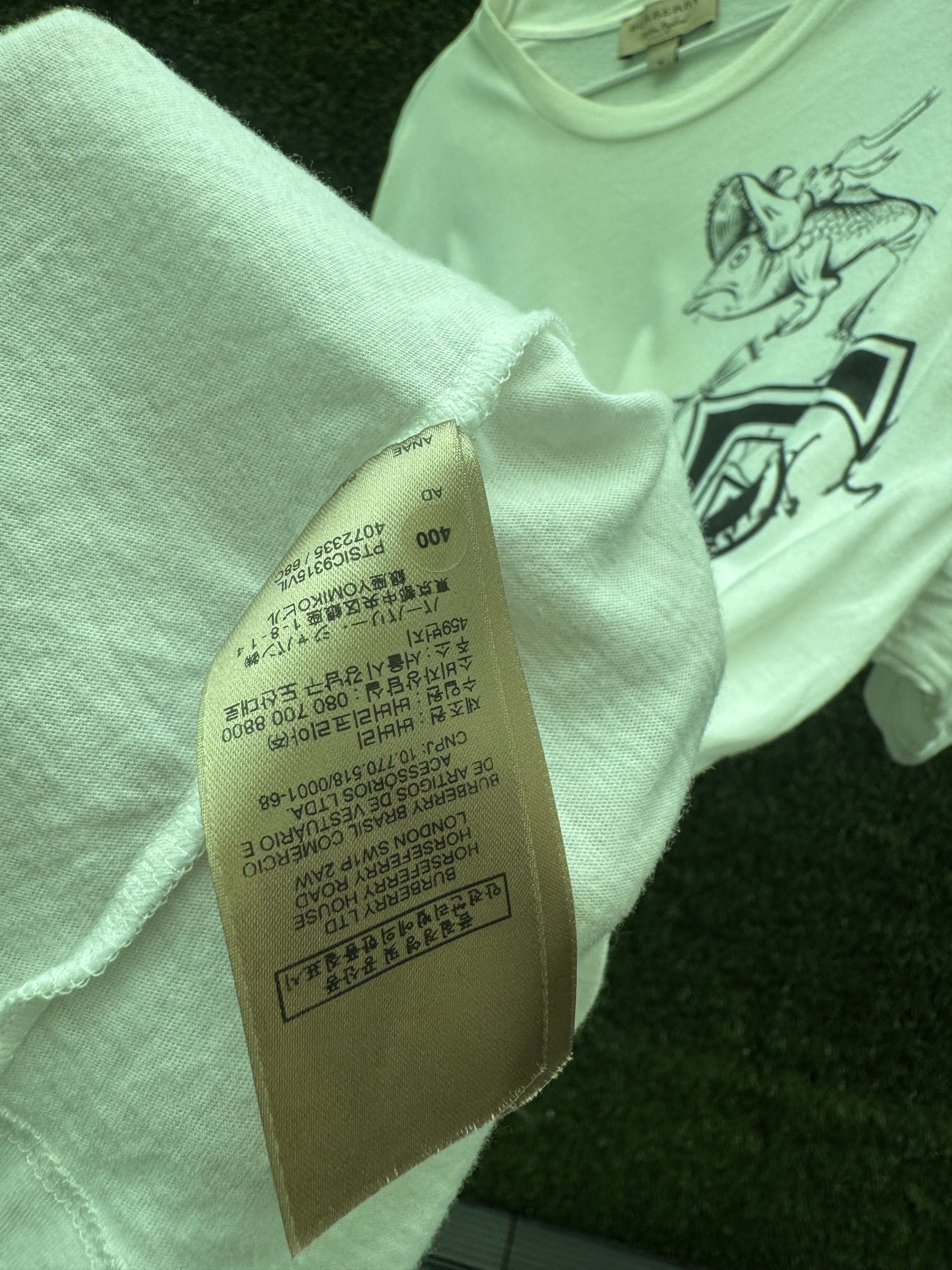 Burberry Fish & Chips Tee Size US M / EU 48-50 / 2 - 6 Thumbnail