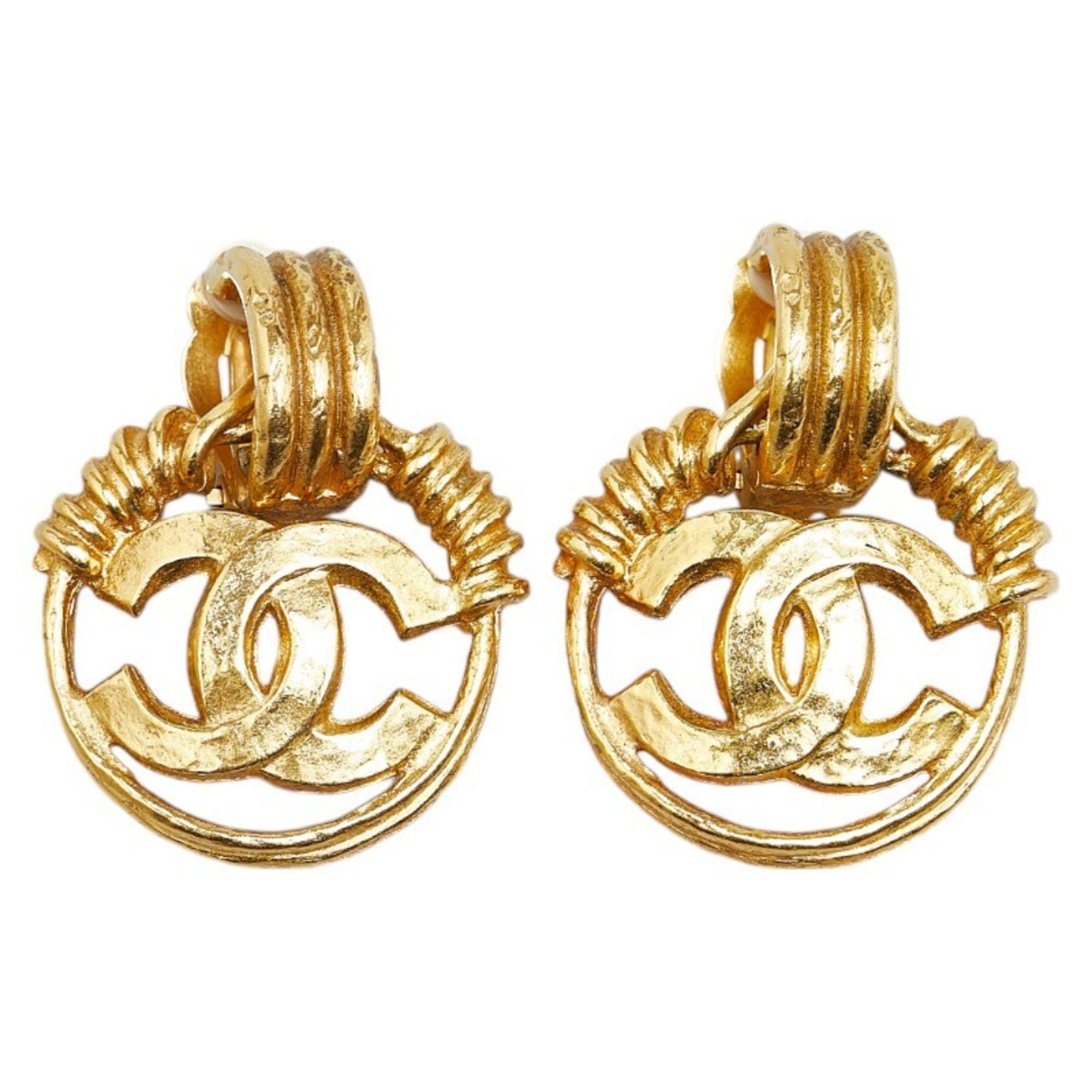 Chanel Chanel Coco Mark earring Size ONE SIZE - 1 Thumbnail
