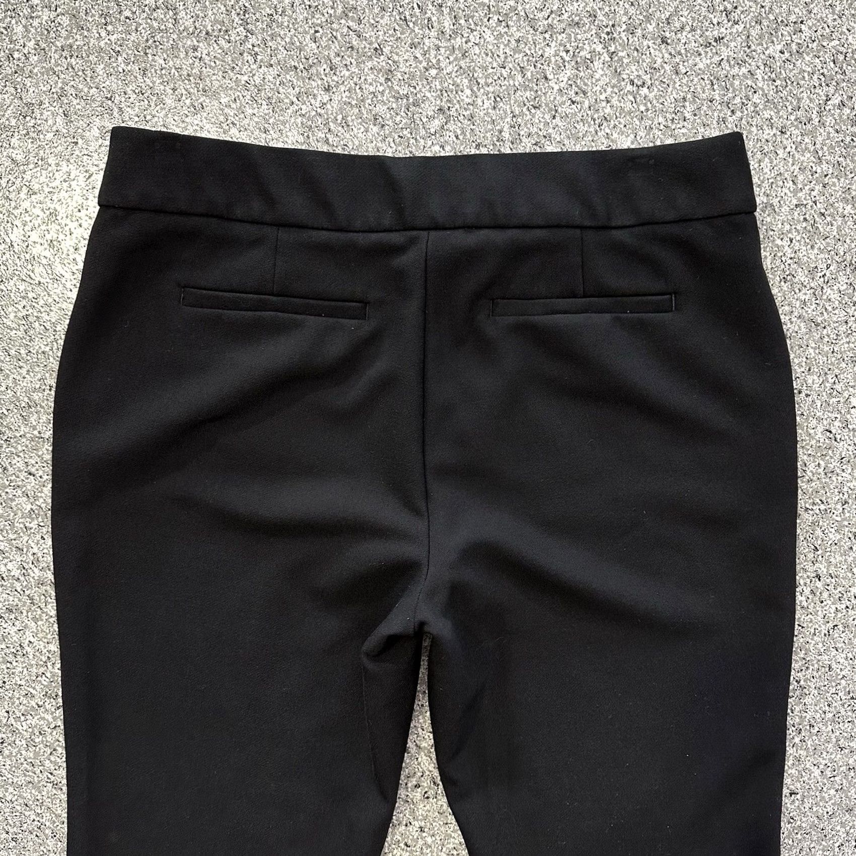 Loft Loft Marisa Pants Womens 8 32x26 High Rise Slim Ankle Black Career Dress Pant Pants Size 24" / US 00 / IT 34 - 6 Thumbnail