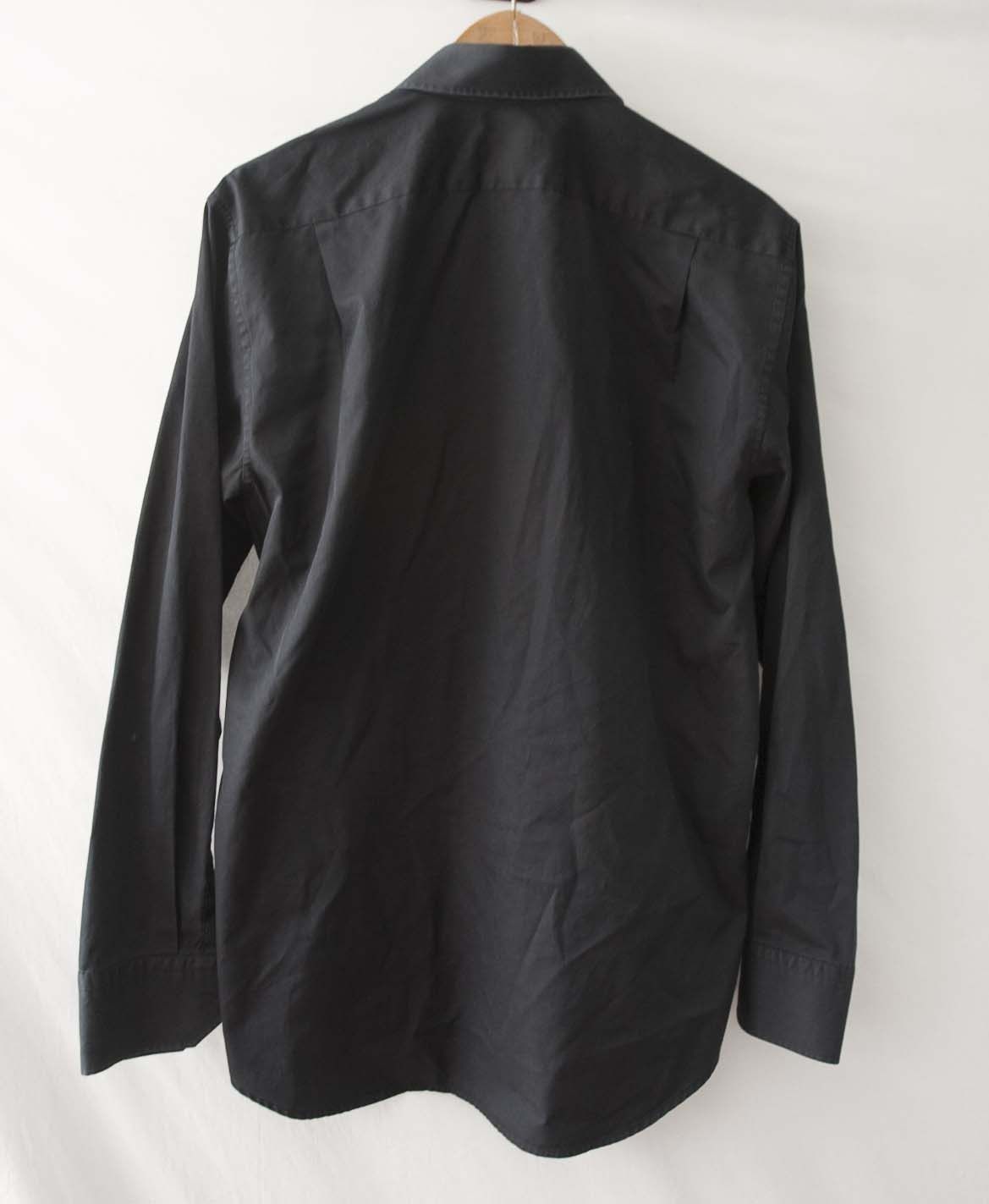 Strenstroms Stenstroms Shirt Fitted Body Size 16.5/42 Black Size 42R - 6 Thumbnail