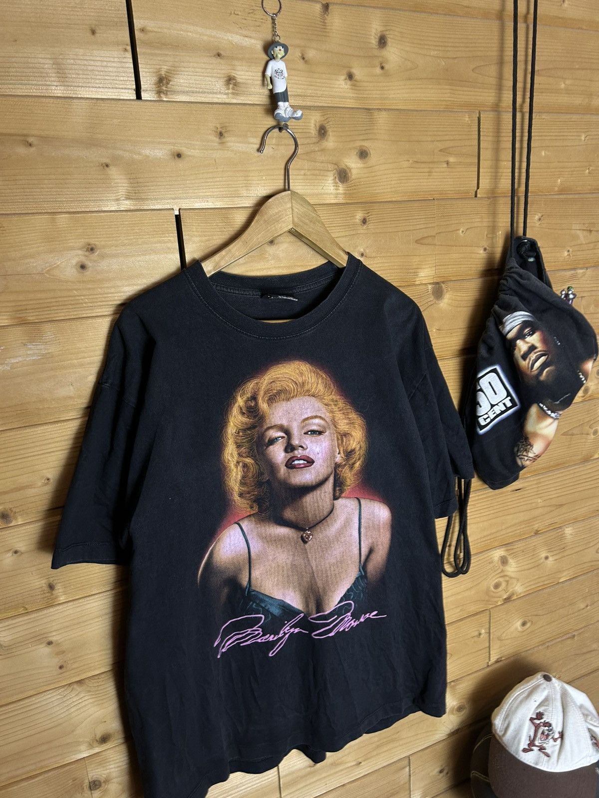 Vintage Vintage Marilyn Monroe t shirt Size US XL / EU 56 / 4 - 3 Thumbnail