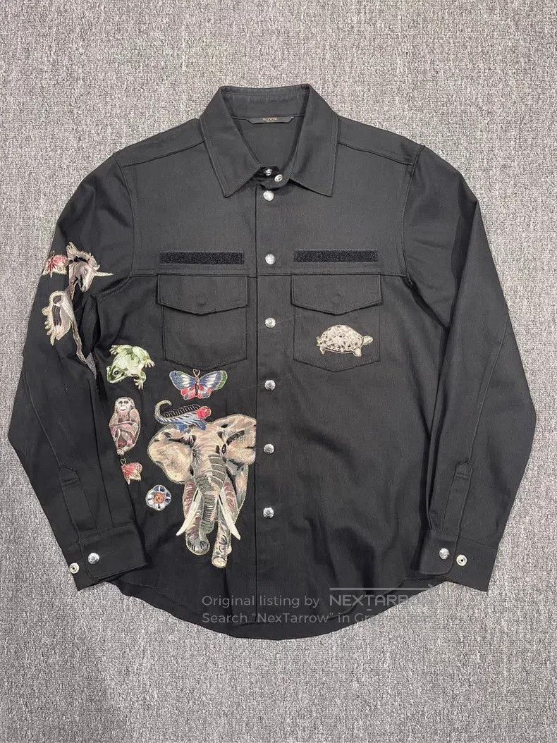 Valentino Valentino Embroidered shirt Size US S / EU 44-46 / 1 - 1 Thumbnail