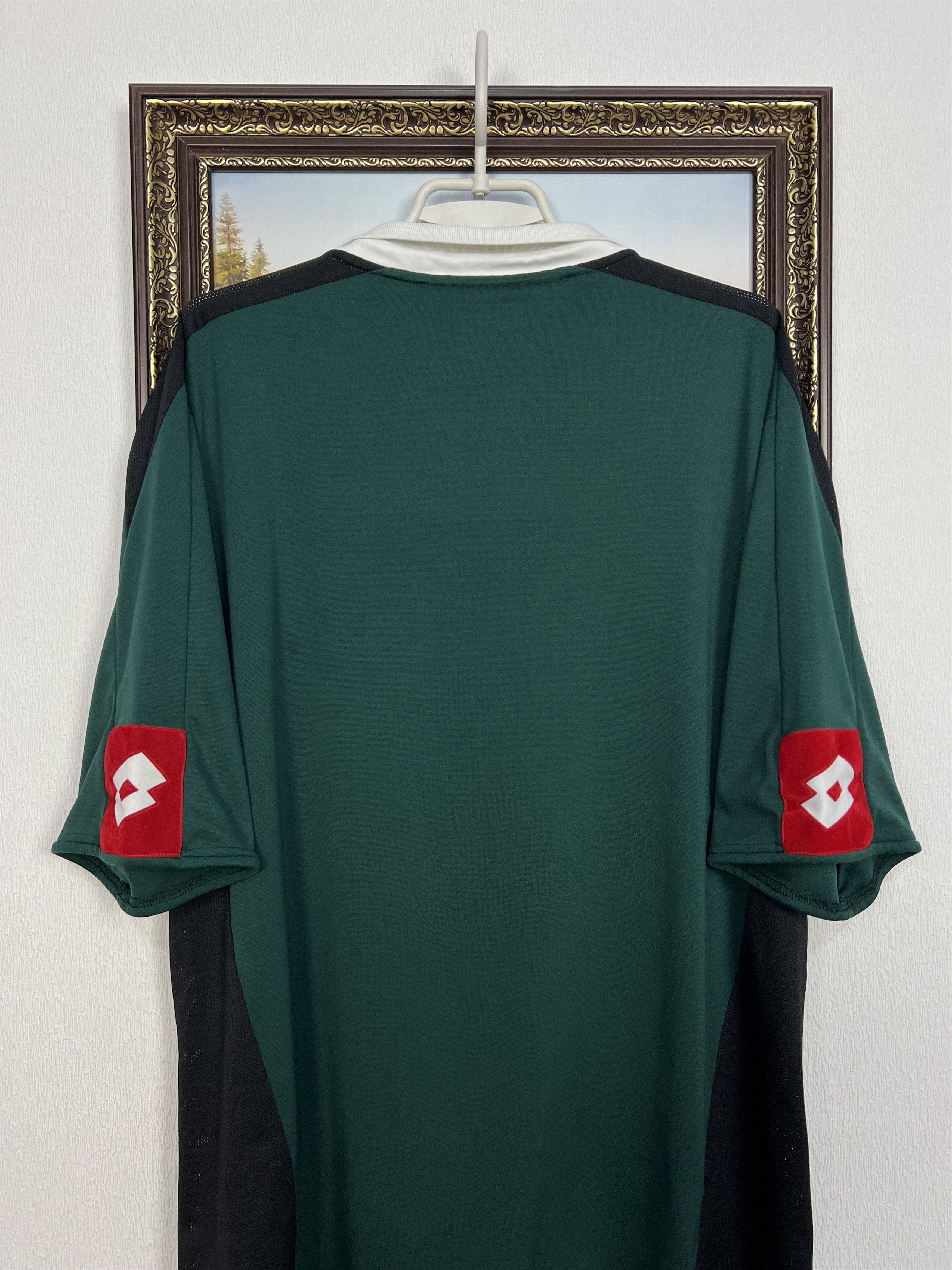 Lotto Sport Monchengladbach Home football shirt Soccer Jersey Trikot Size US XXL / EU 58 / 5 - 10 Thumbnail