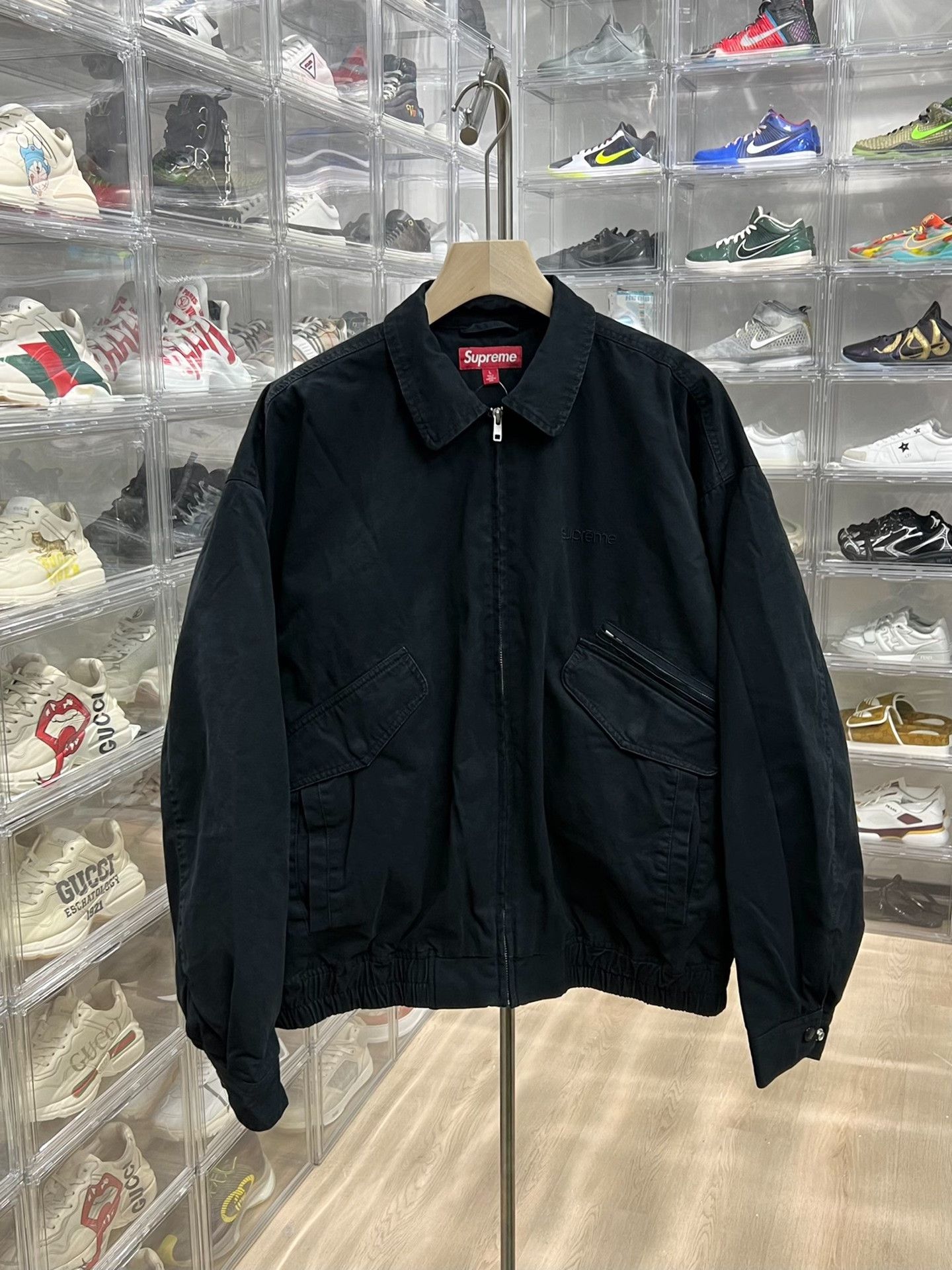 Supreme Supreme Cargo Black Light Jacket l Men Size US L / EU 52-54 / 3 - 1 Thumbnail