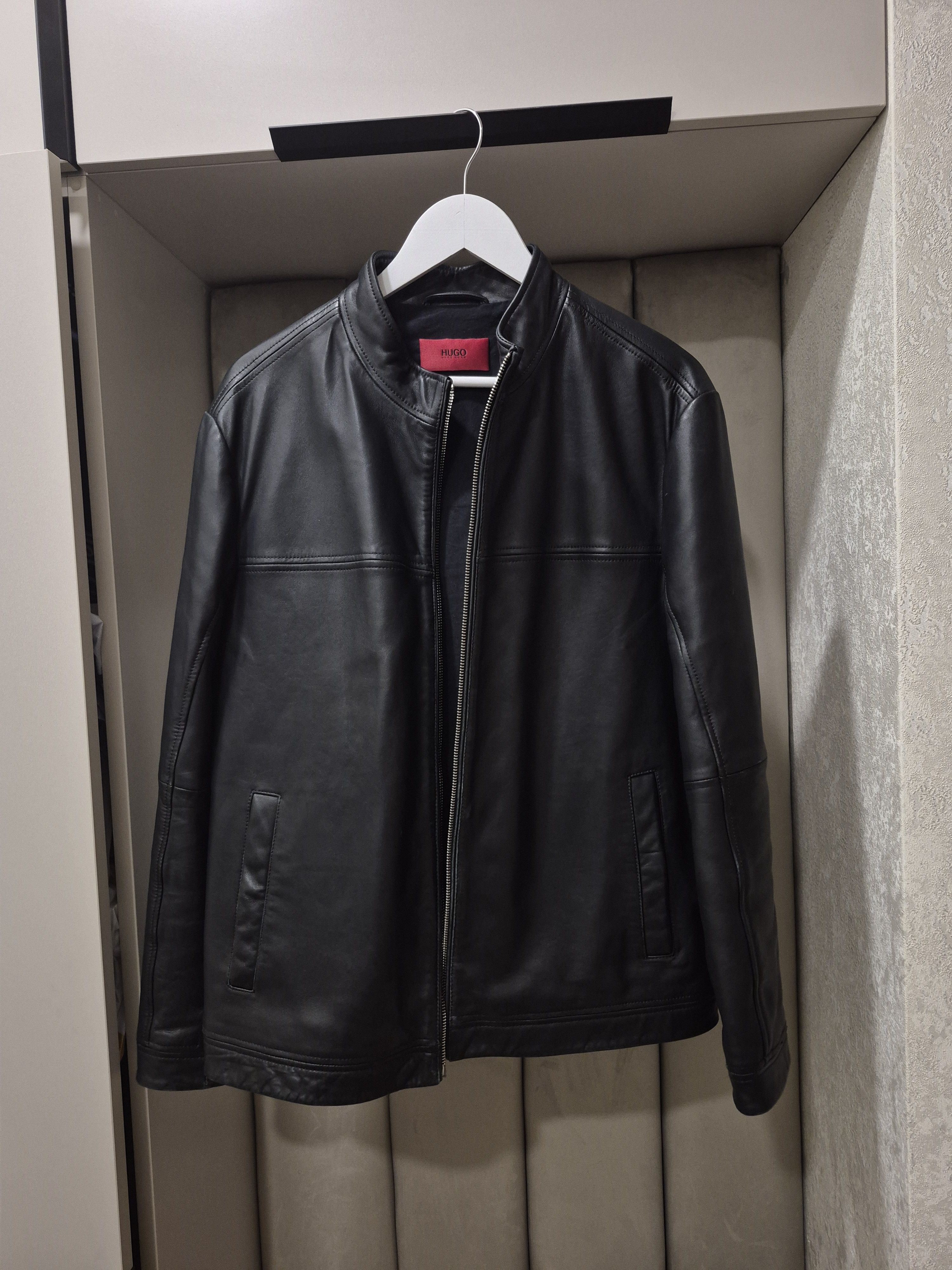 Hugo Hugo leather jacket Size US M / EU 48-50 / 2 - 1 Thumbnail