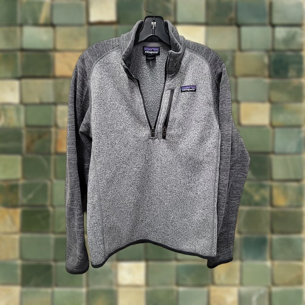 Patagonia Patagonia Better Sweater Quarter Zip Pullover Gray Fleece Size S Mens Baseball? Size US S / EU 44-46 / 1 - 1 Thumbnail