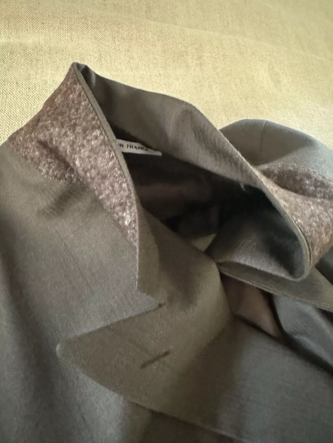 Yves Saint Laurent Yves Saint Laurent Made in France DB Peak Lapel Blazer 40R Size 40R - 10 Thumbnail