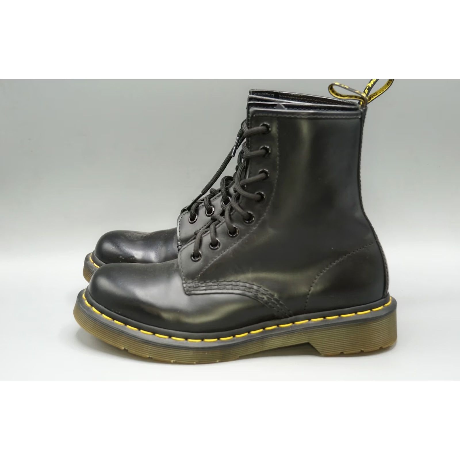 Dr. Martens Dr. Martens 1460 Boot Black Smooth Leather Womens US 7 / UK 5 / EU 38 Size US 7 / IT 37 - 3 Thumbnail