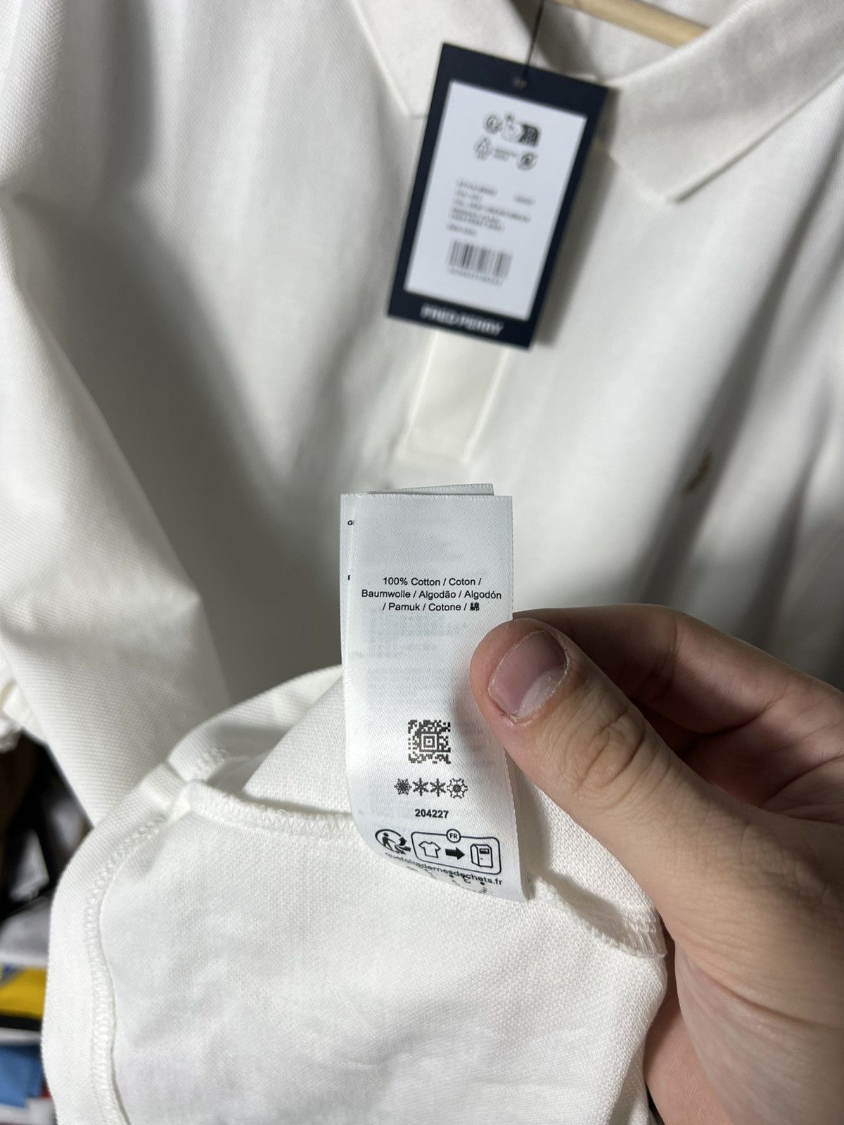 Fred Perry 🔥 NWT Fred Perry Classic Embroidered Polo Shirt — White Size US XXL / EU 58 / 5 - 9 Thumbnail