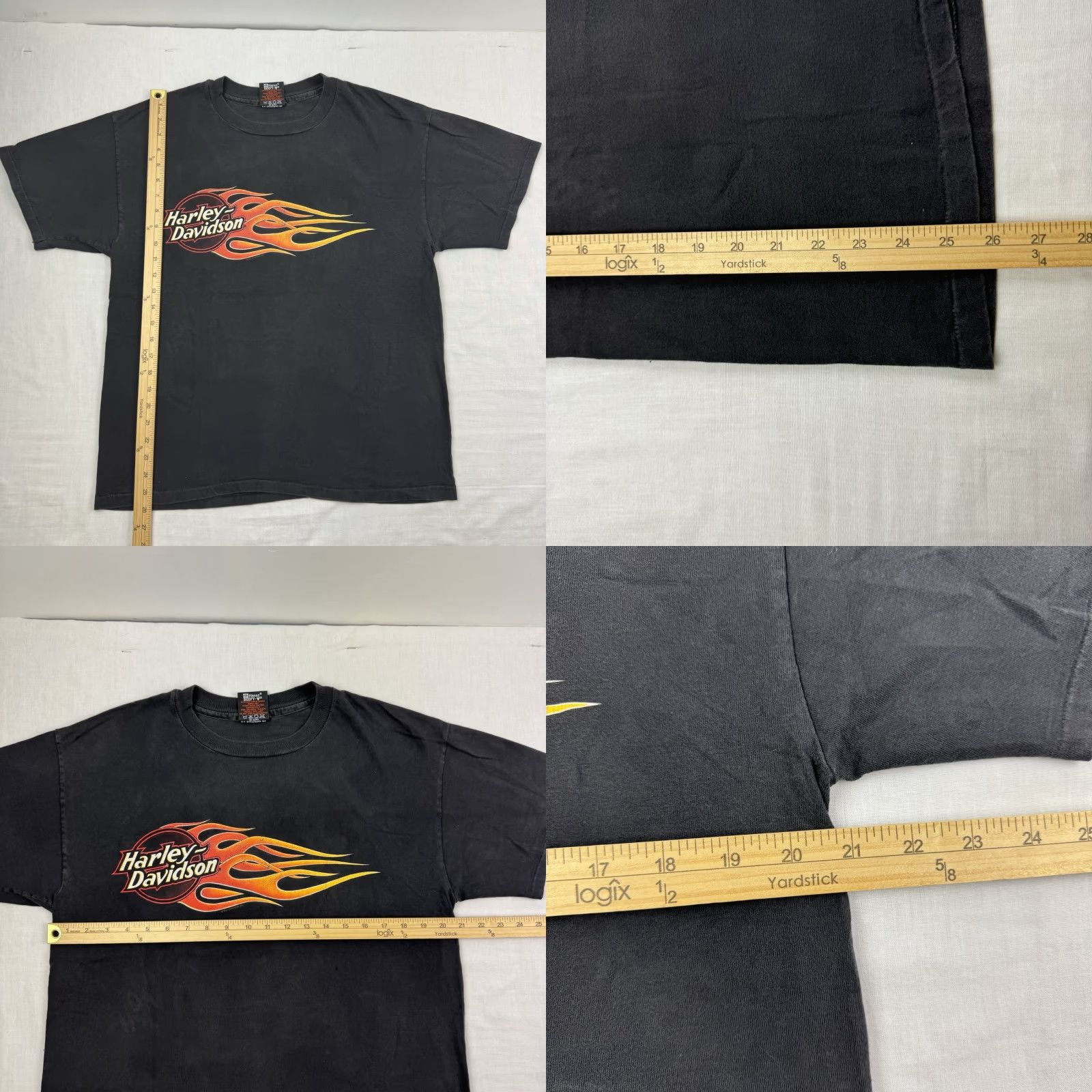 Harley Davidson VINTAGE Harley-Davidson T Shirt Adult Large Shirt Mens 90s USA Bike Desert Tucson Arizona Black Size US L / EU 52-54 / 3 - 8 Thumbnail