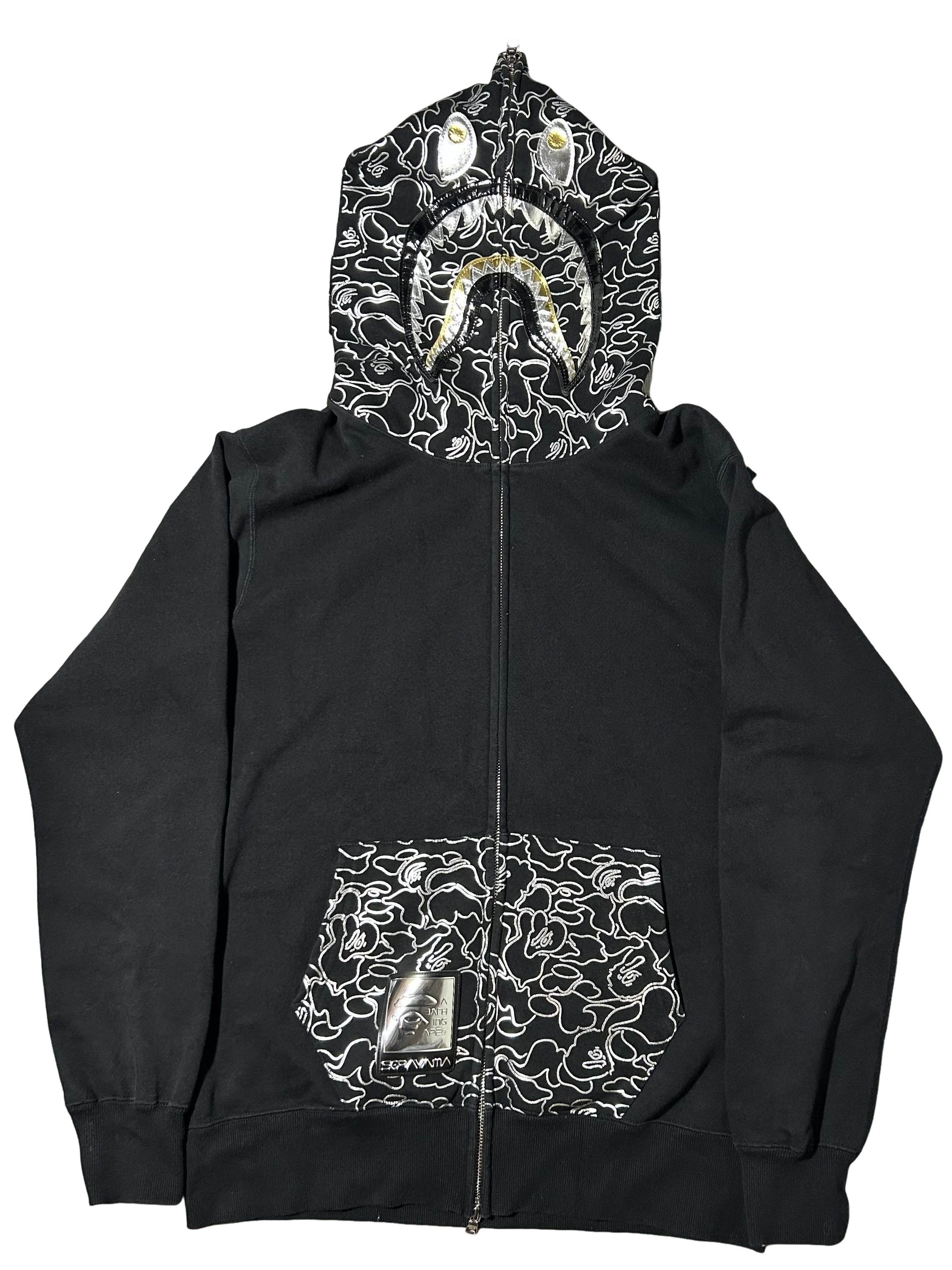 Bape BAPE x Hajime Sorayama Shark Full Zip Hoodie | Grailed