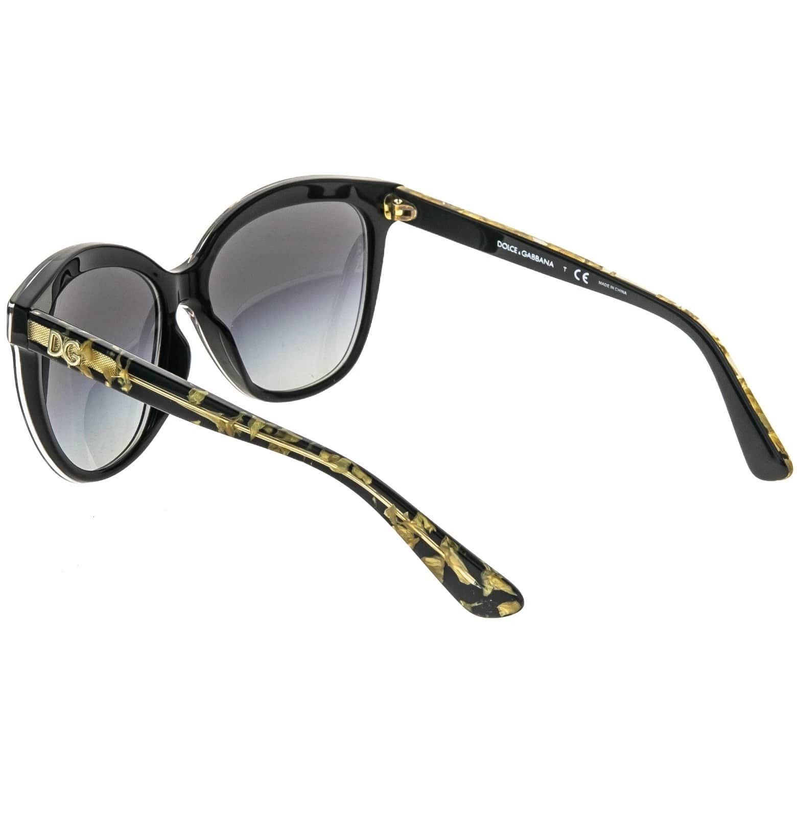 Dolce & Gabbana Dolce & Gabbana DG4251 Gold Leaves 4251 Crystal Sunglasses Size ONE SIZE - 7 Thumbnail