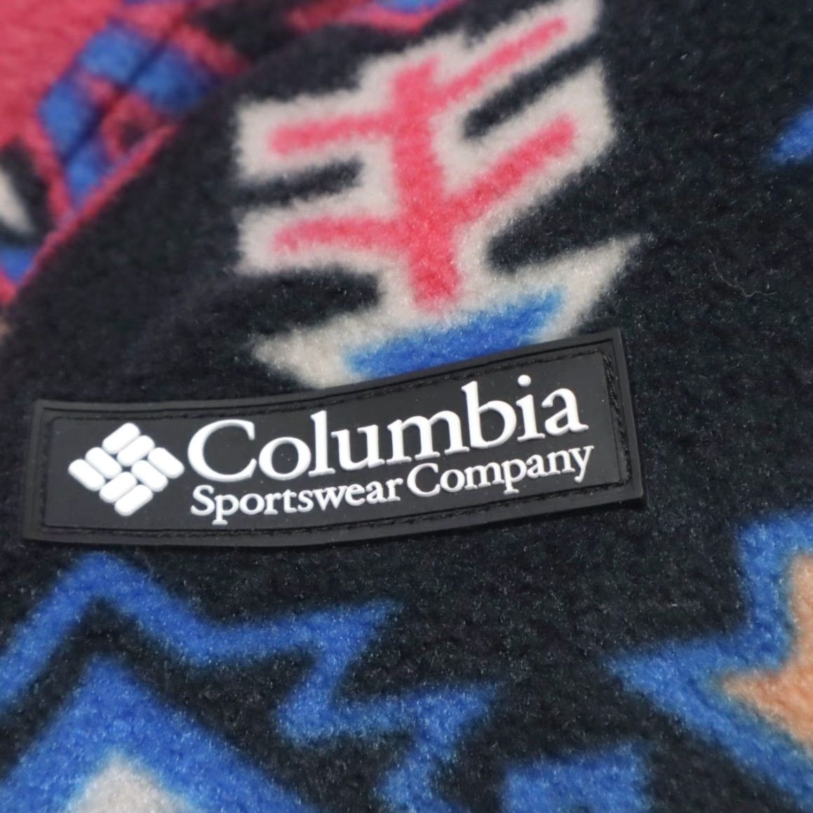 Vintage Columbia Wintertrainer Aztec Snap T Fleece All Over Print Mock Long Sleeve Sweater Black Women's 2XL Size XXL / US 16-18 / IT 52-54 - 6 Thumbnail