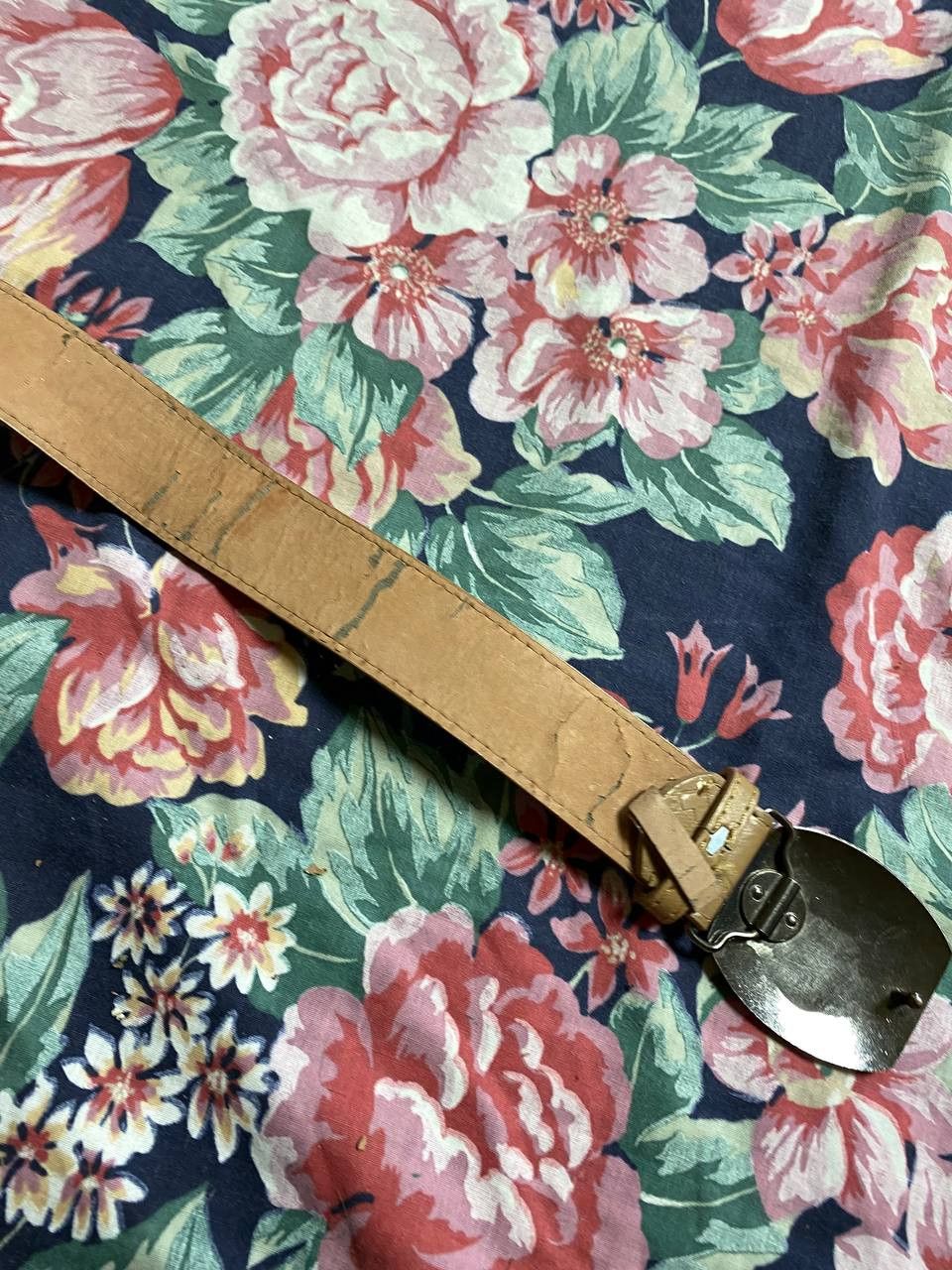 Other Vintage Diesel Japanese Style Archive Patchwork Leather Belt Size ONE SIZE - 13 Thumbnail