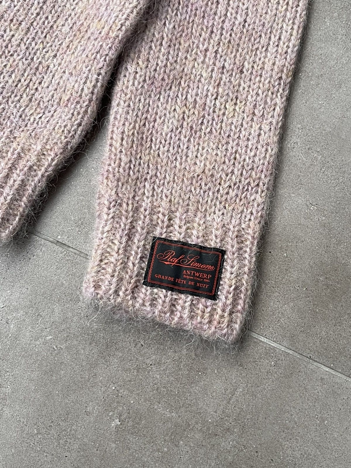 Raf Simons !DS! AW22/23 Raf Simons Roundneck Pink Mohair Sweater Size US S / EU 44-46 / 1 - 10 Thumbnail