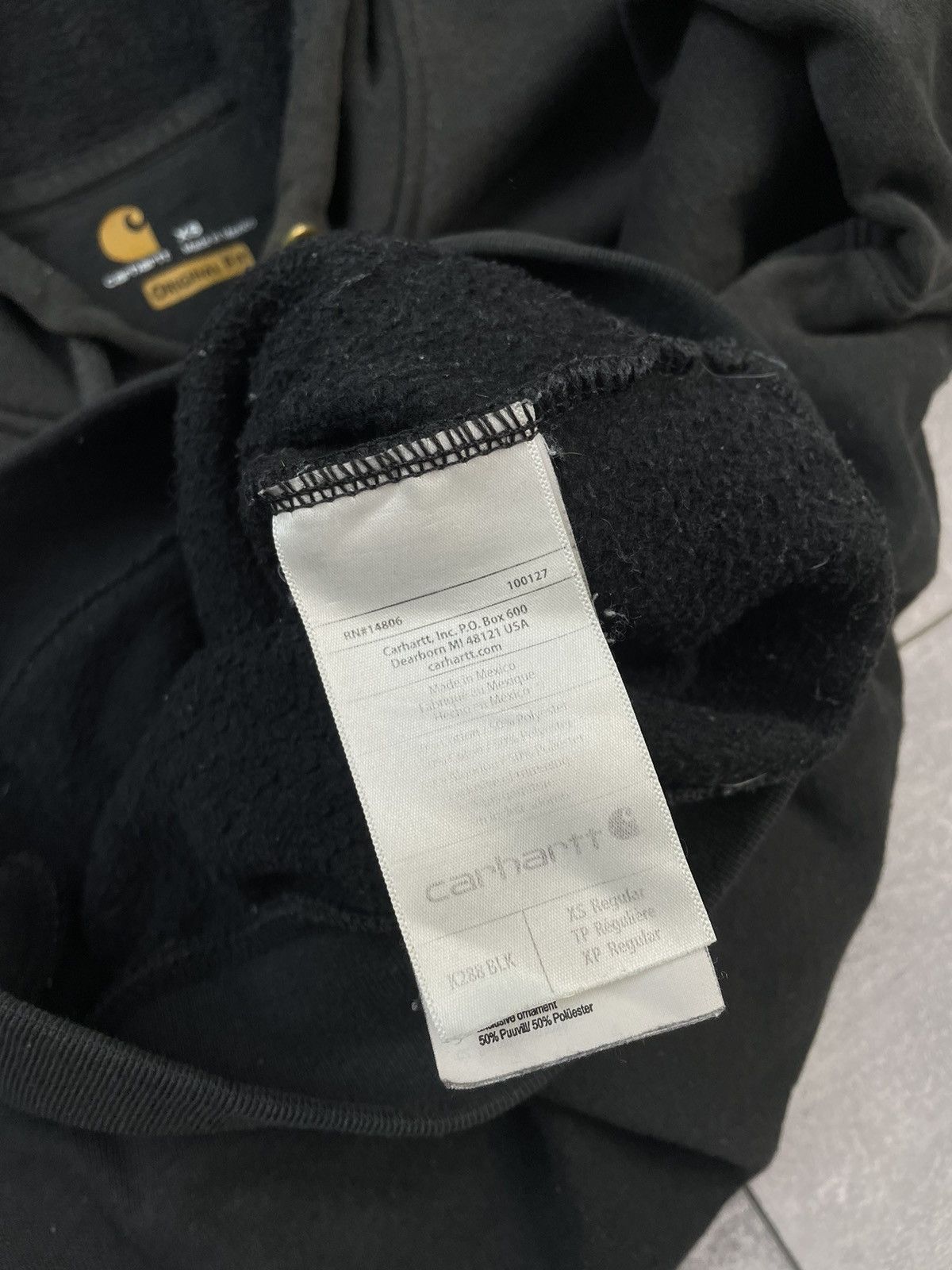 Carhartt × Carhartt Wip × Vintage Carhartt Vintage Hoodie Big Logo Size US S / EU 44-46 / 1 - 7 Thumbnail