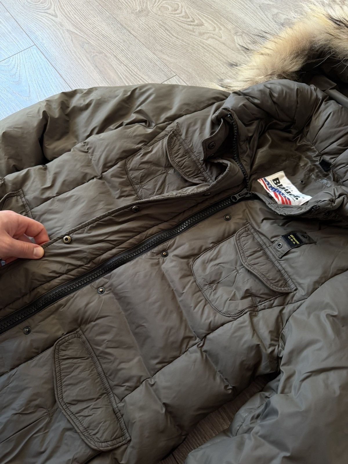Other Blauer USA Rare Goose Down FGF Certi Parka Size M / US 6-8 / IT 42-44 - 13 Thumbnail