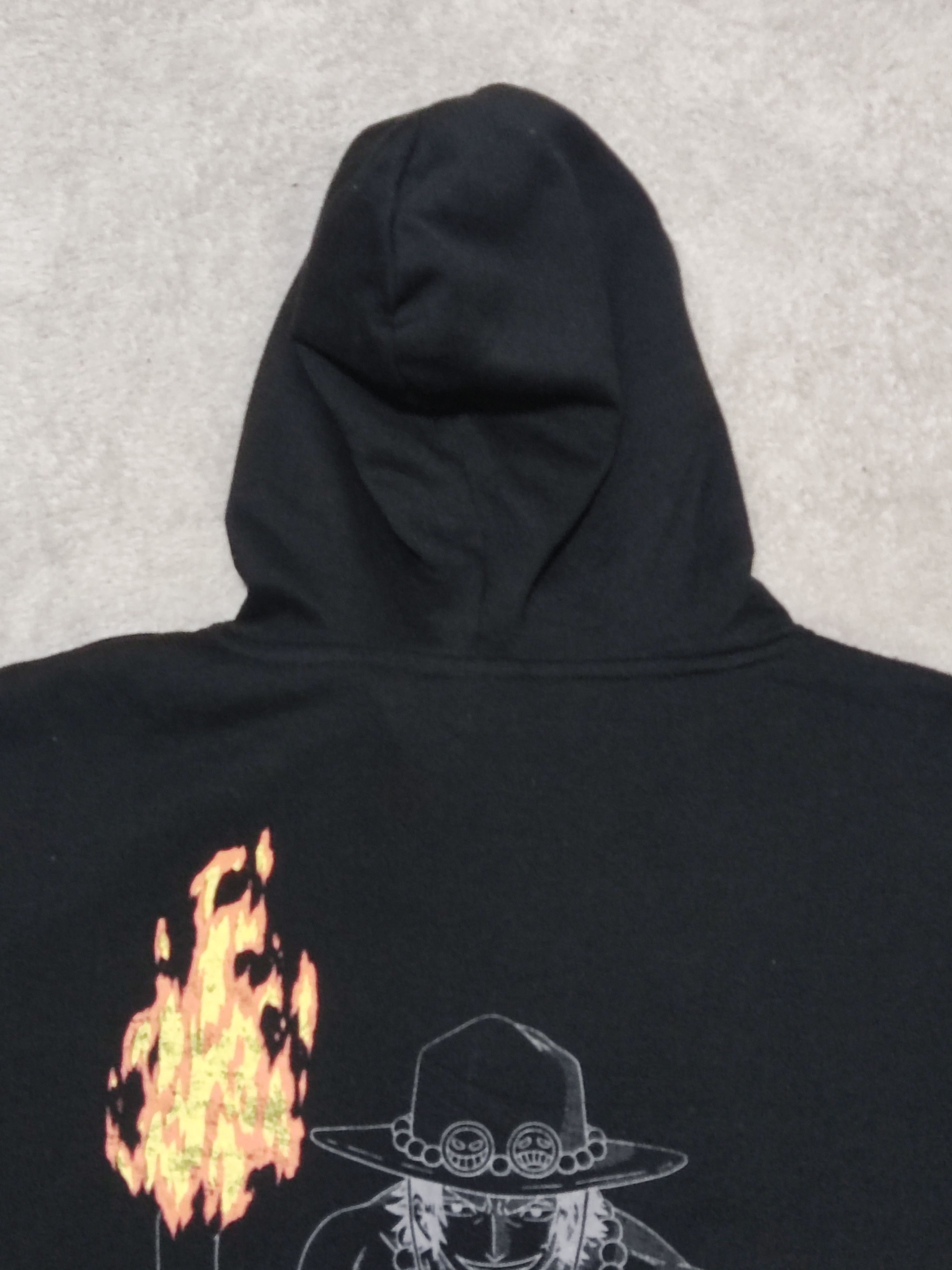 One Piece Official One Piece Portgas D. Ace Tribute Full-Zip Hoodie Size US XL / EU 56 / 4 - 7 Thumbnail