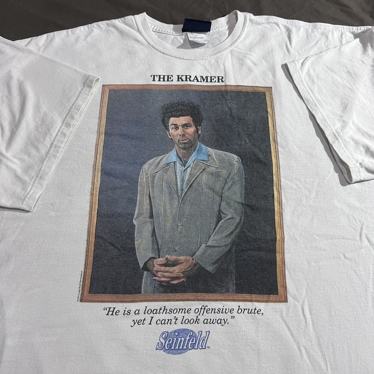 Vintage Vintage Seinfeld Kramer Promo Tee 3XL Oversized Size US XXL / EU 58 / 5 - 1 Thumbnail