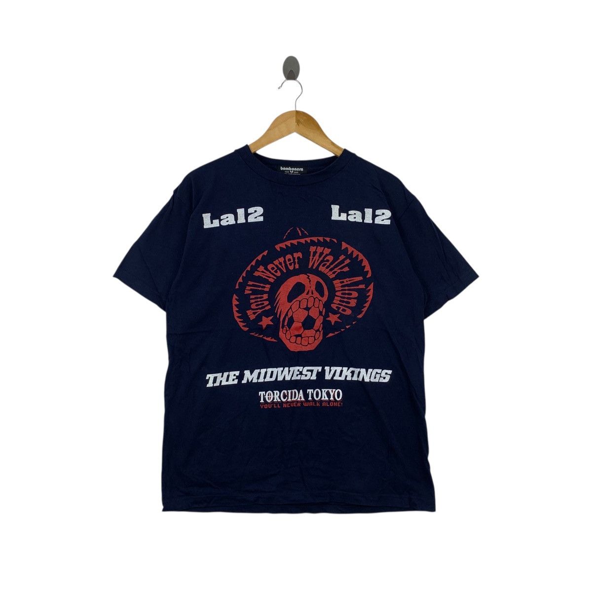 Other FC TOKYO TORCIDA Midvest Viking Bombonera Football Tee Shirt Size US L / EU 52-54 / 3 - 1 Thumbnail