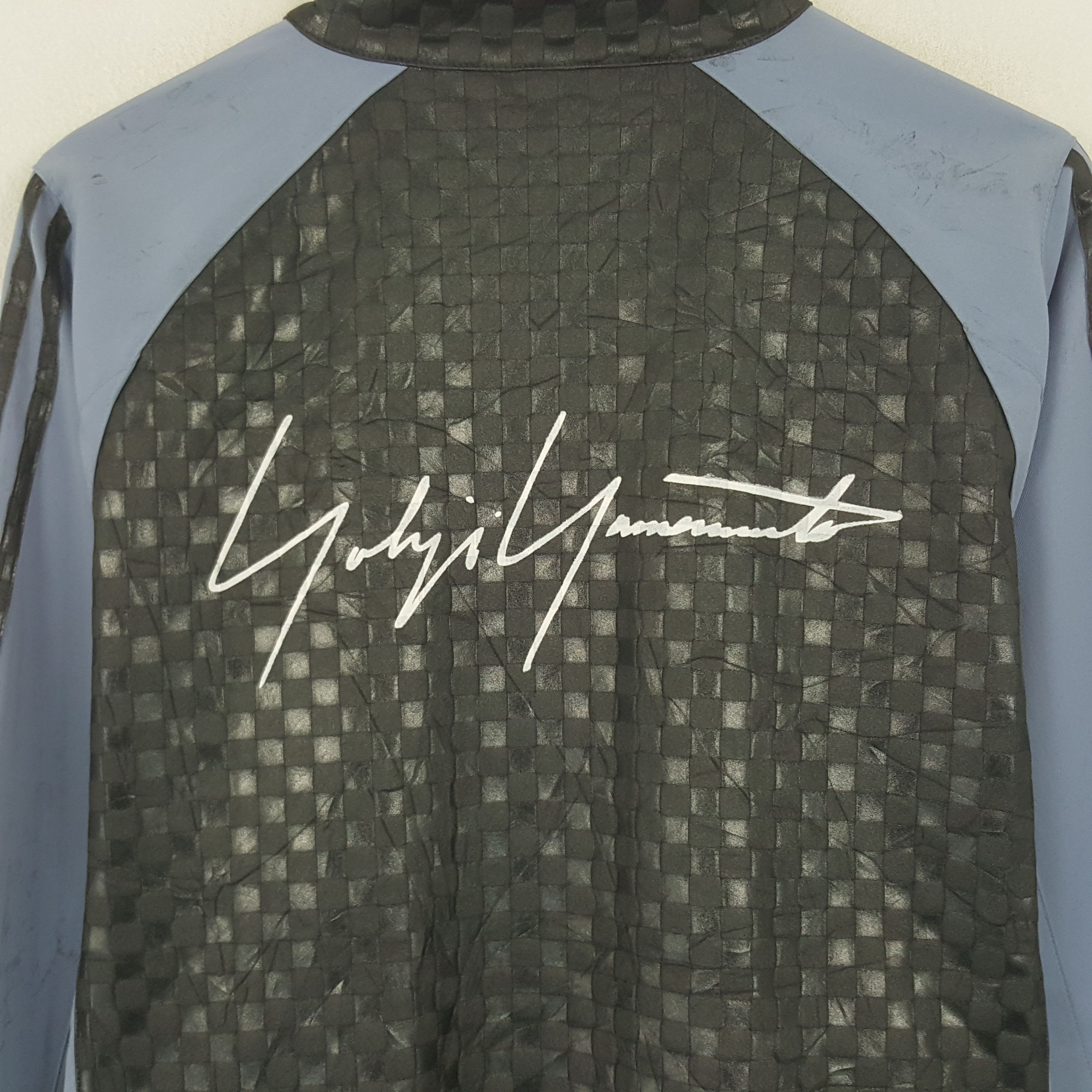Adidas × Vintage Vintage Adidas x Custom Signature Yohji Windbreaker Jacket Size US L / EU 52-54 / 3 - 2 Thumbnail