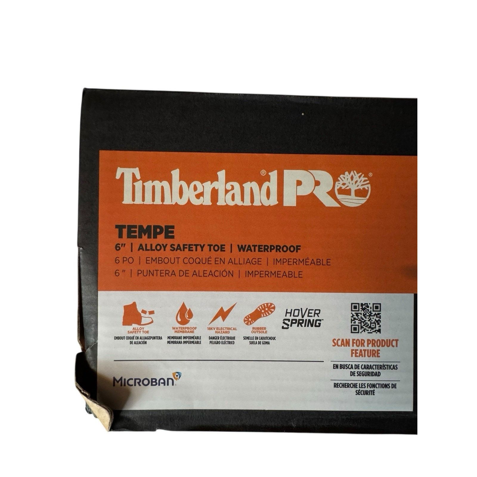 Timberland Timberland PRO NEW Tempe 6” Alloy Toe Work Boots Grey Size US 9 / EU 42 - 9 Thumbnail