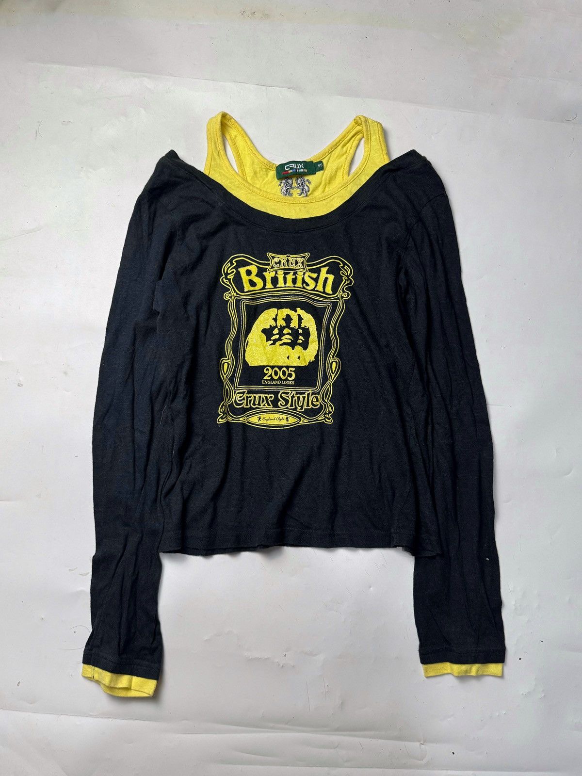 Hysteric Glamour Gothic Crux Styled British Long Sleeve 2000s Size US S / EU 44-46 / 1 - 1 Thumbnail