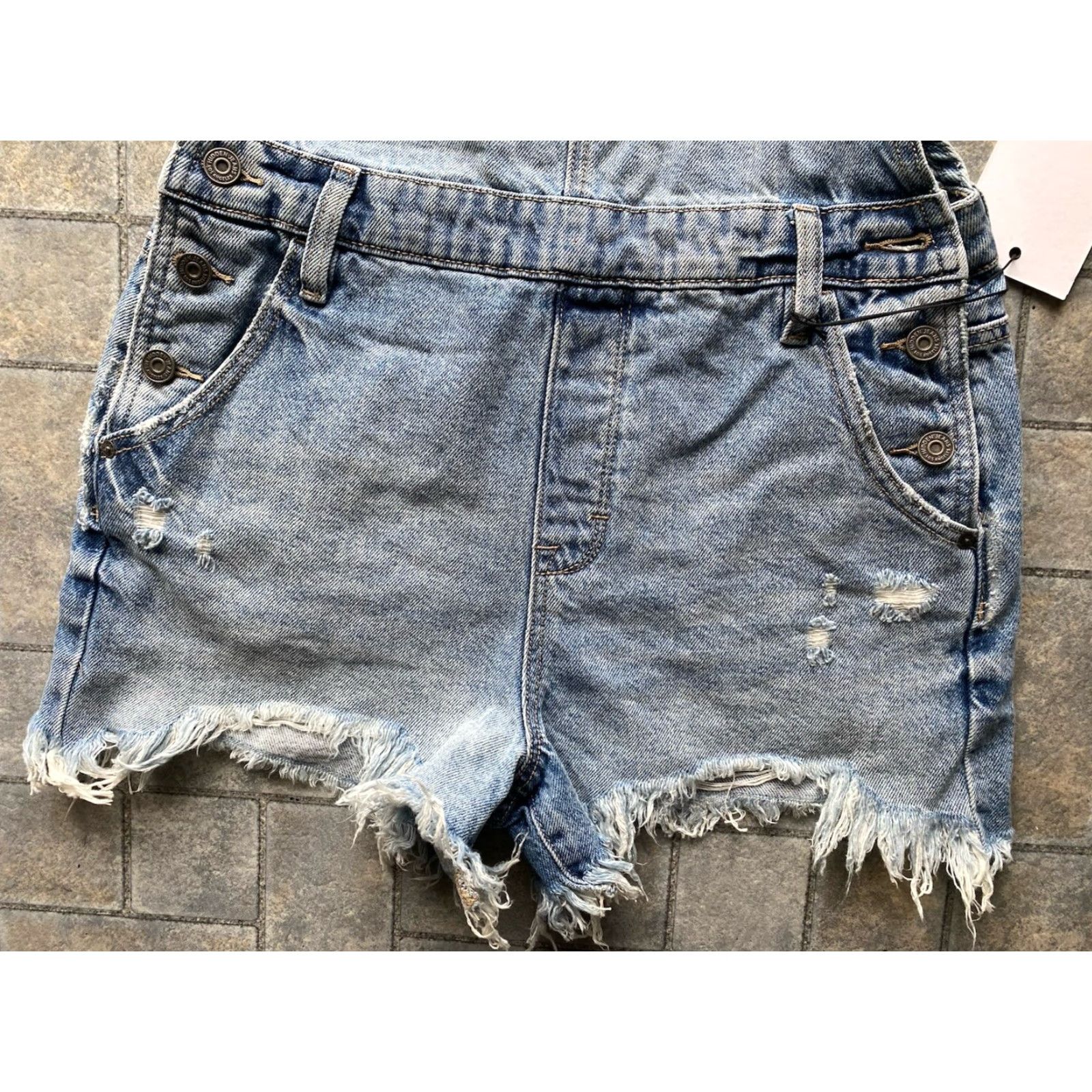 Vintage VINTAGE Hidden Los Angeles Women’s Overalls Dylan Shortall M Blue One-Piece Sleeveless Women Size 32" / US 10 / IT 46 - 5 Thumbnail