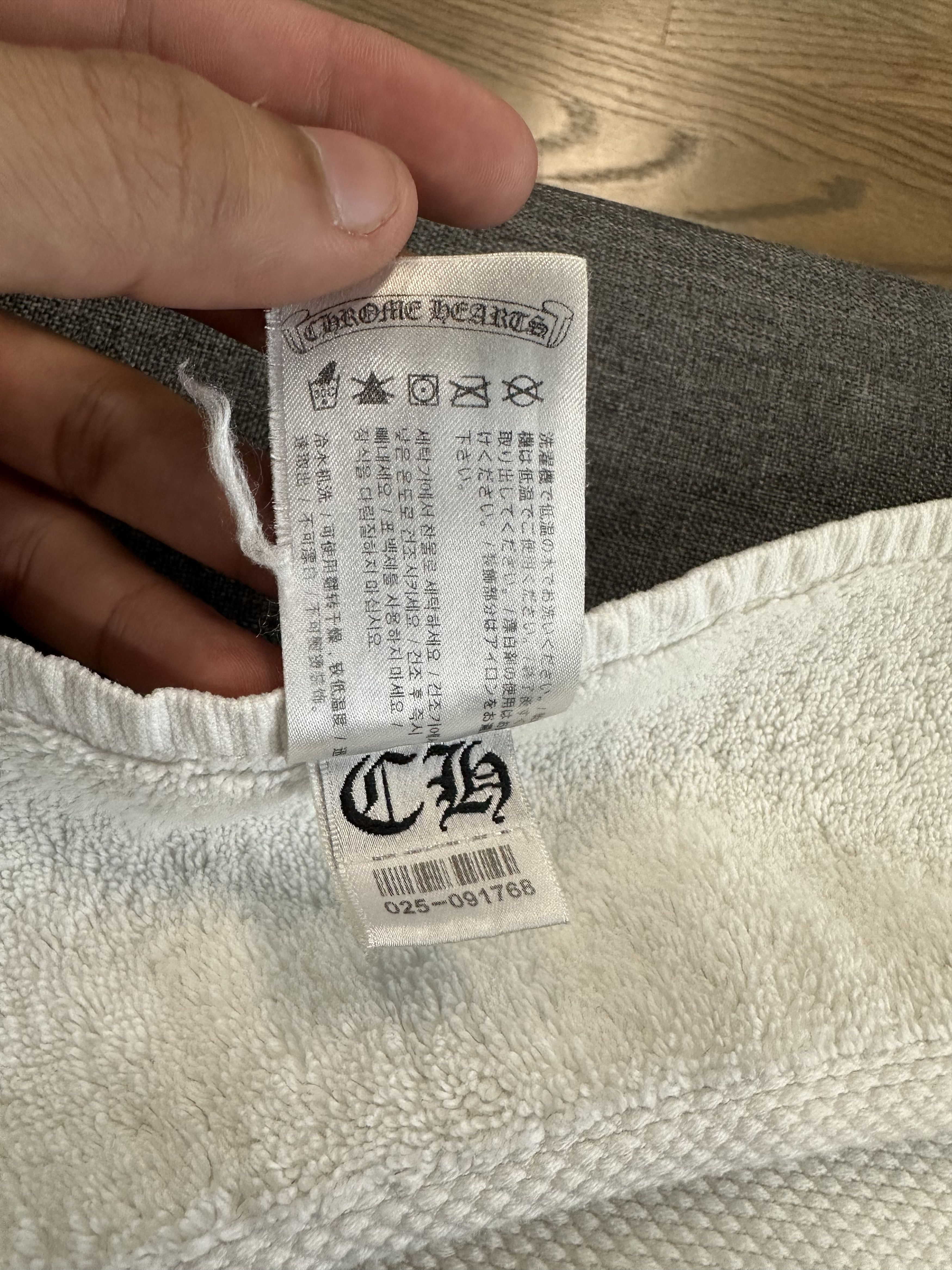 Chrome Hearts Chrome Hearts White Horseshoe Embroidered Bath Towel Size ONE SIZE - 6 Thumbnail