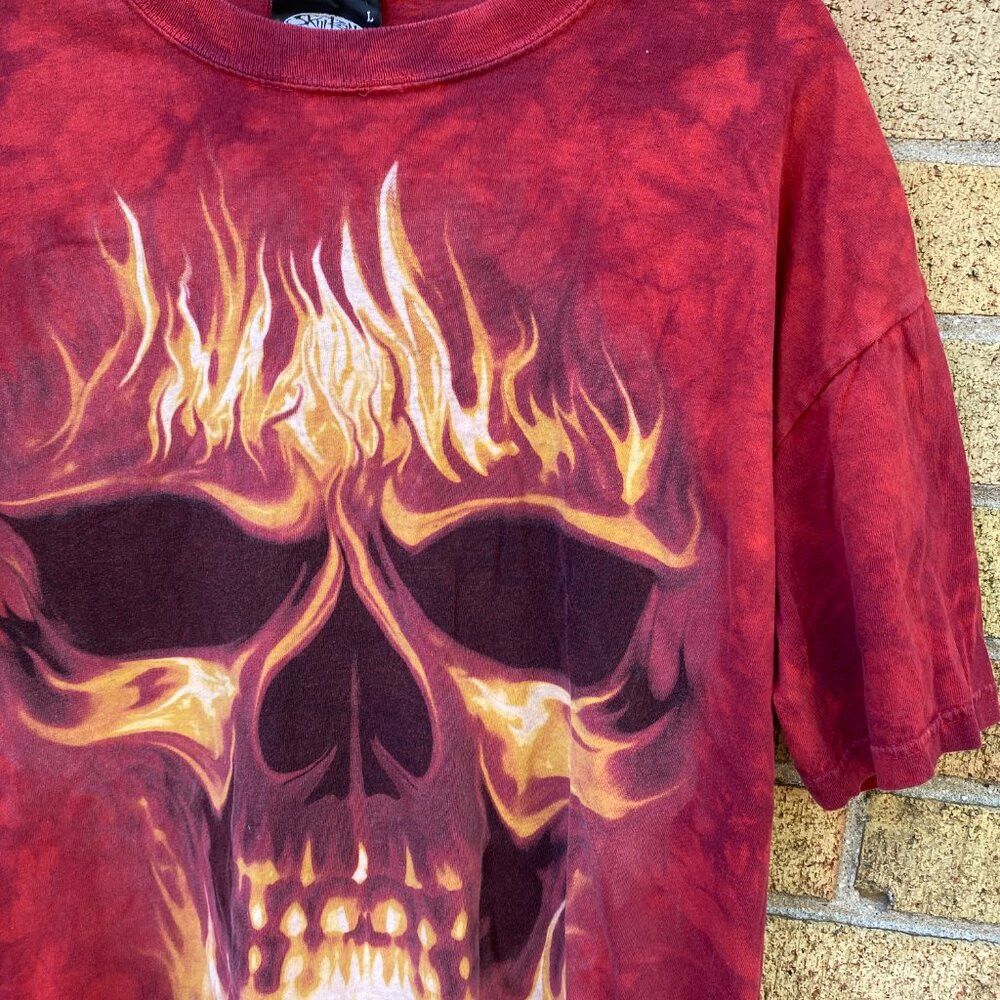 Vintage Vintage 2005 Skullbone Marvel Red Skull T Shirt Large Size US L / EU 52-54 / 3 - 4 Thumbnail