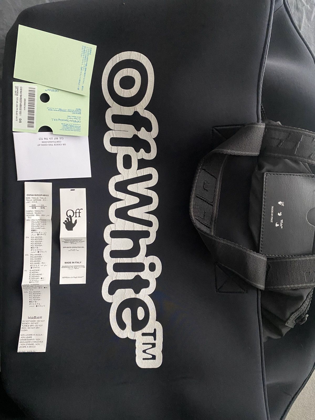 Off-White Tote bag Size ONE SIZE - 11 Thumbnail