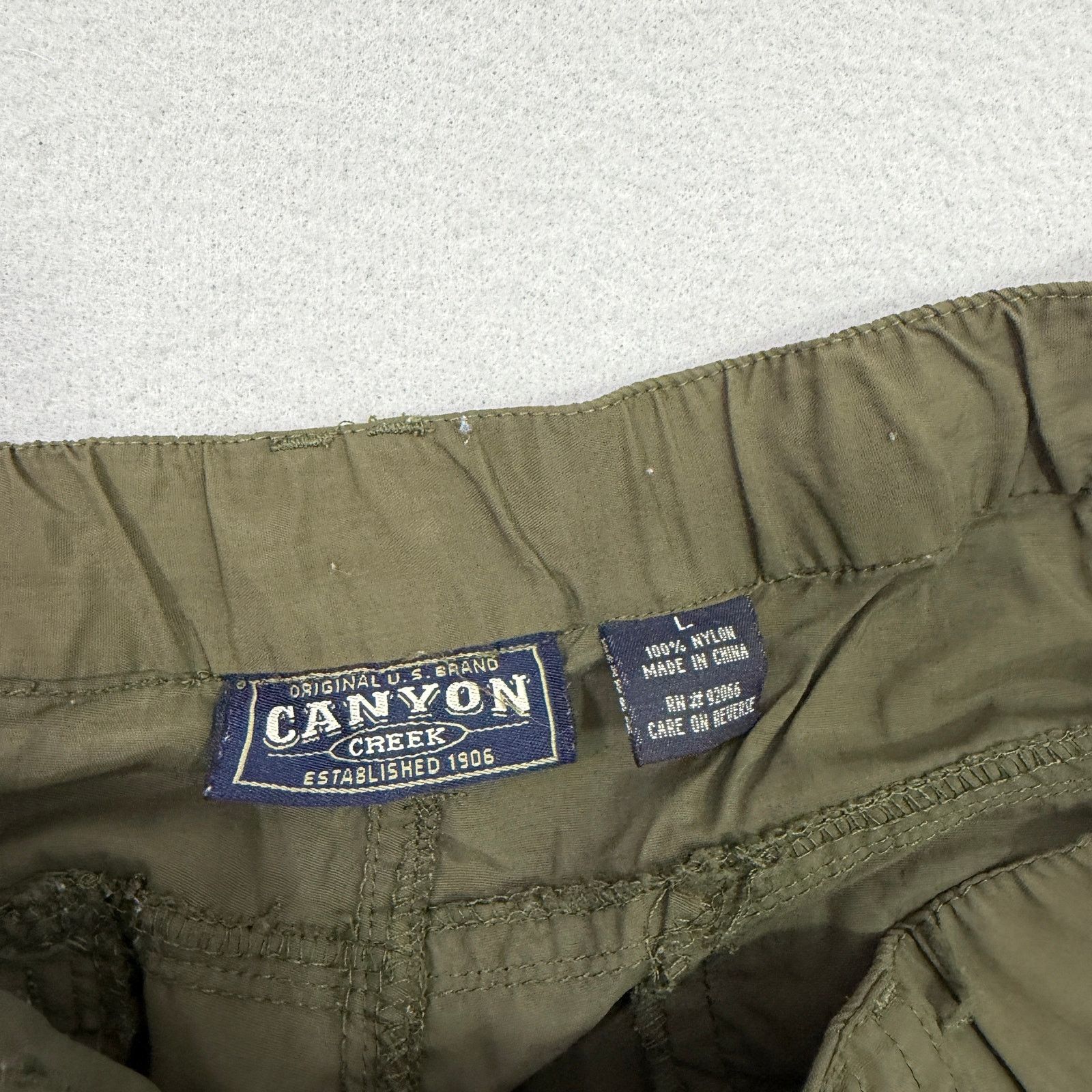 Vintage Vintage Canyon Creek Convertible Cargo Pants Men's Large Size US 38 / EU 54 - 3 Thumbnail