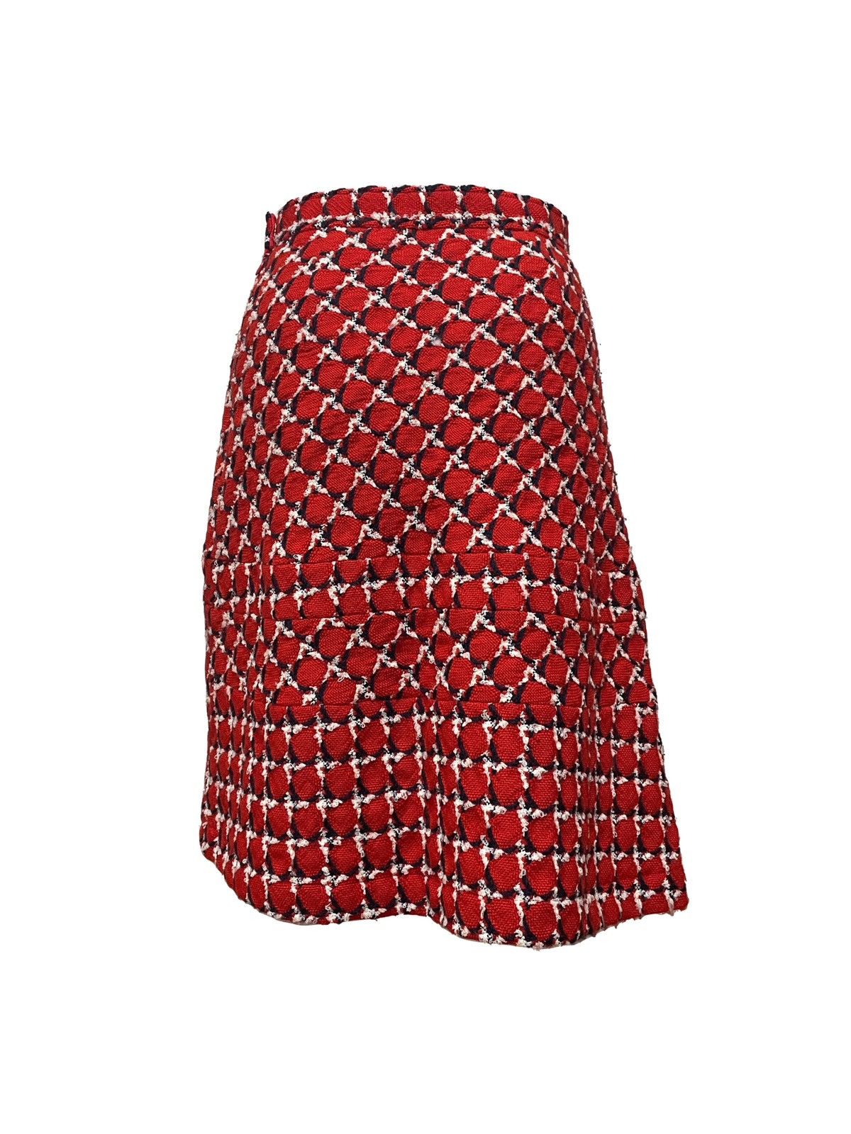 Junya Watanabe JUNYA WATANABE F/W 2001 Check Tweed Flared Midi Skirt Size 27" / US 4 / IT 40 - 2 Thumbnail