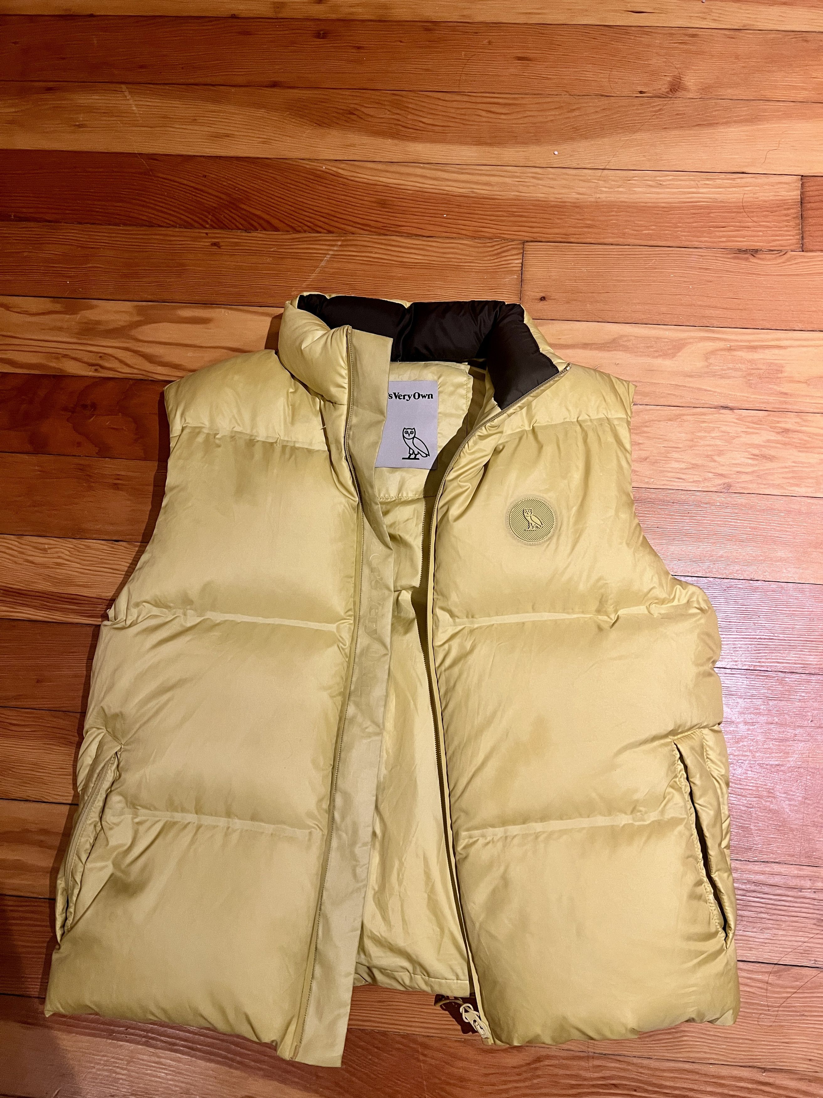 October's Very Own OVO Bounce Down Vest Amber Yellow Size US S / EU 44-46 / 1 - 1 Thumbnail