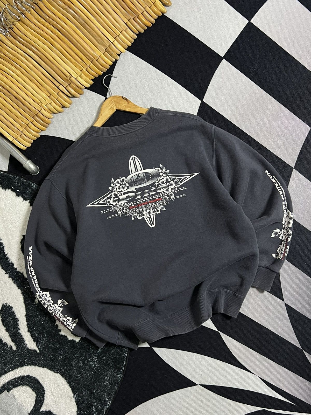 Other VINTAGE 90’s PIKO SURF BACKHIT CREWNECK SWEATSHIRT Size US L / EU 52-54 / 3 - 2 Thumbnail