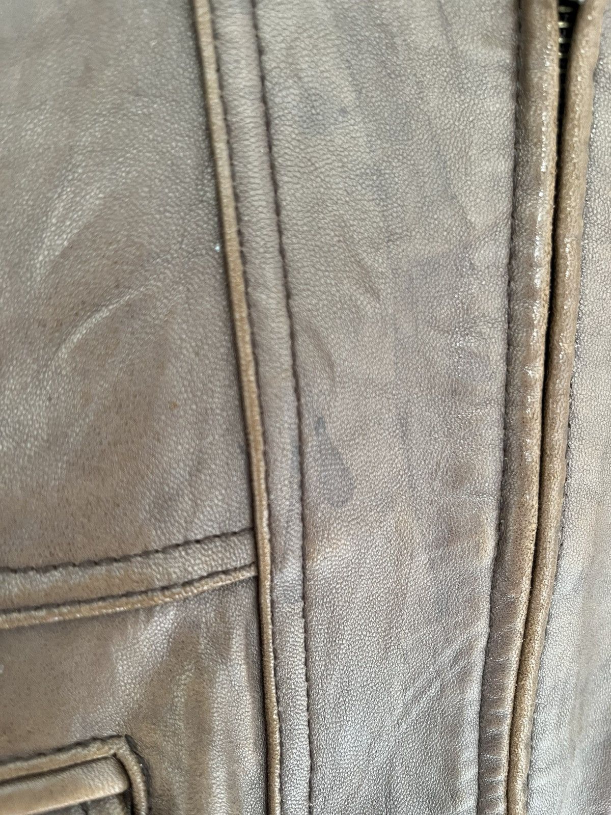 Tribal Streetwear Vintage 90s Tribal Gear USA Leather Jacket Size S / US 4 / IT 40 - 7 Thumbnail