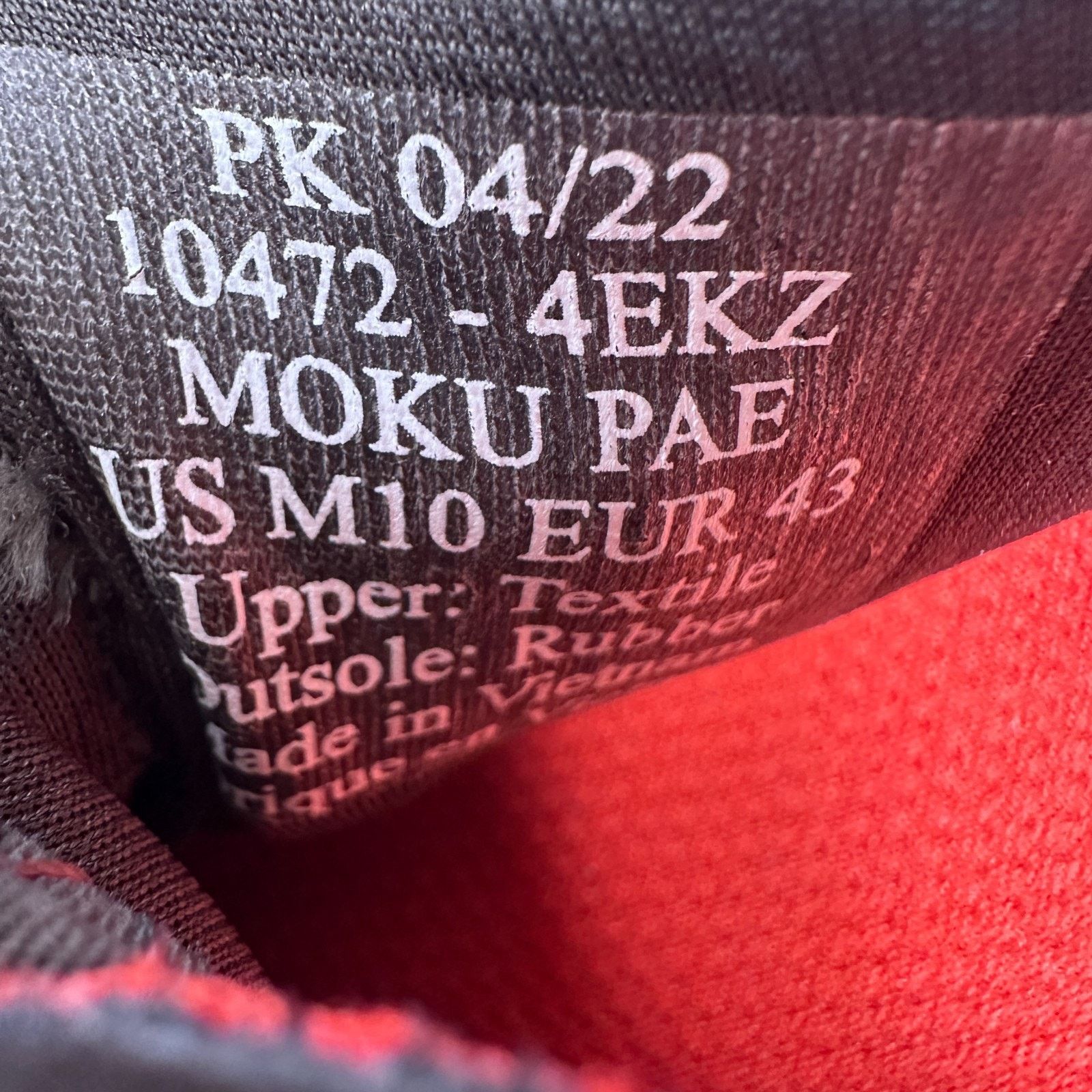 Olukai Olukai Moku Pae Boat Shoes Men’s 10 Gray Mesh Sneakers Size US 10 / EU 43 - 7 Thumbnail