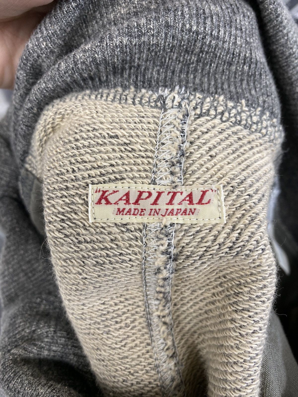Kapital Kapital bones fleece sweatpants grey skeleton authentic Size US 32 / EU 48 - 6 Thumbnail