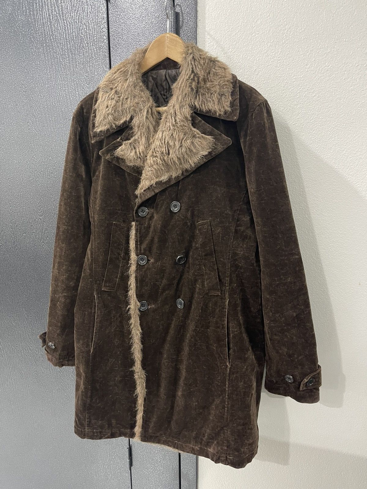 Tornado Mart Vintage Tornado Mart Japan Faux Fur Velvet Jacket Size US L / EU 52-54 / 3 - 2 Thumbnail